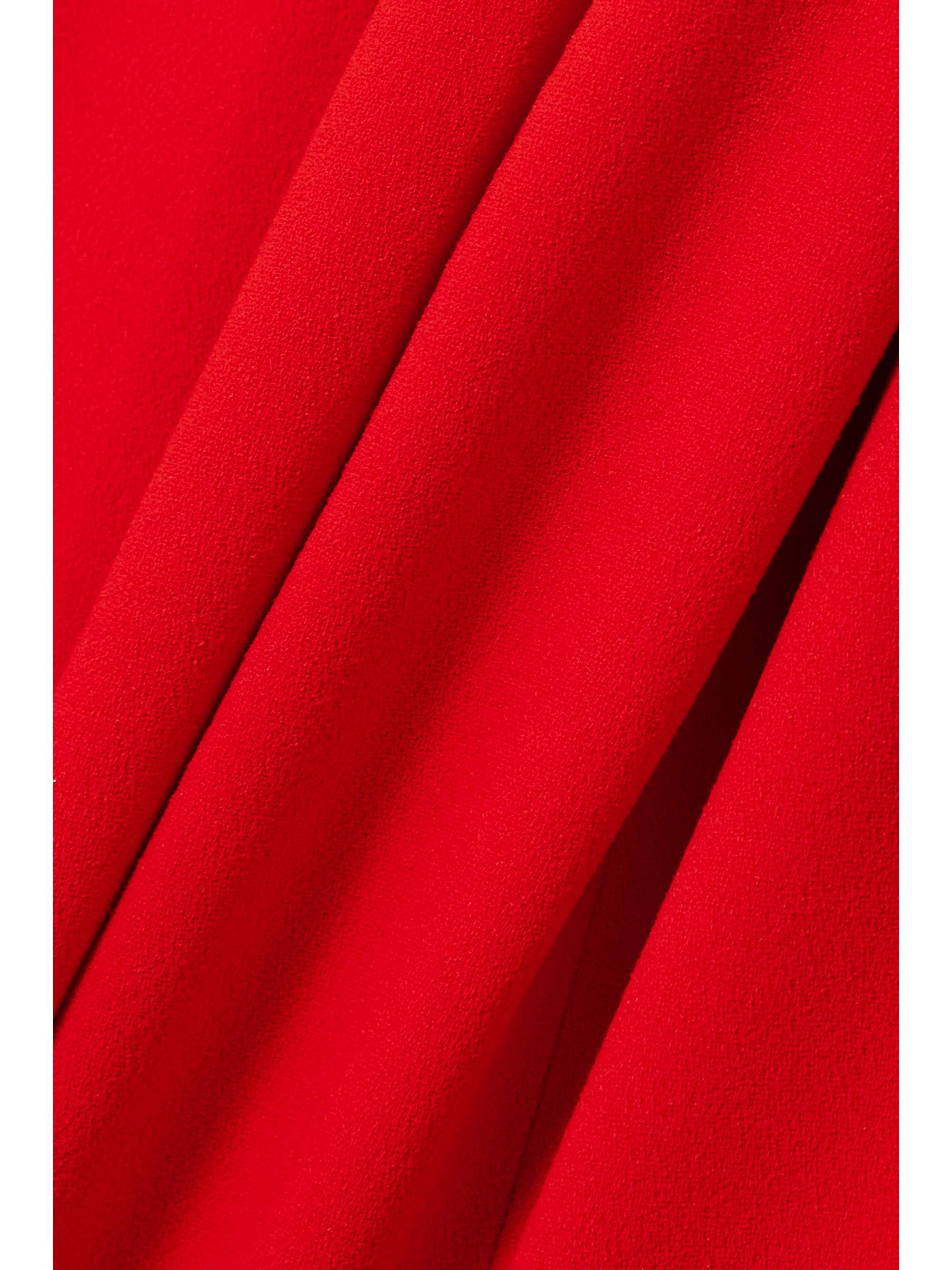 SOLACE LONDON Vivienne crepe gown