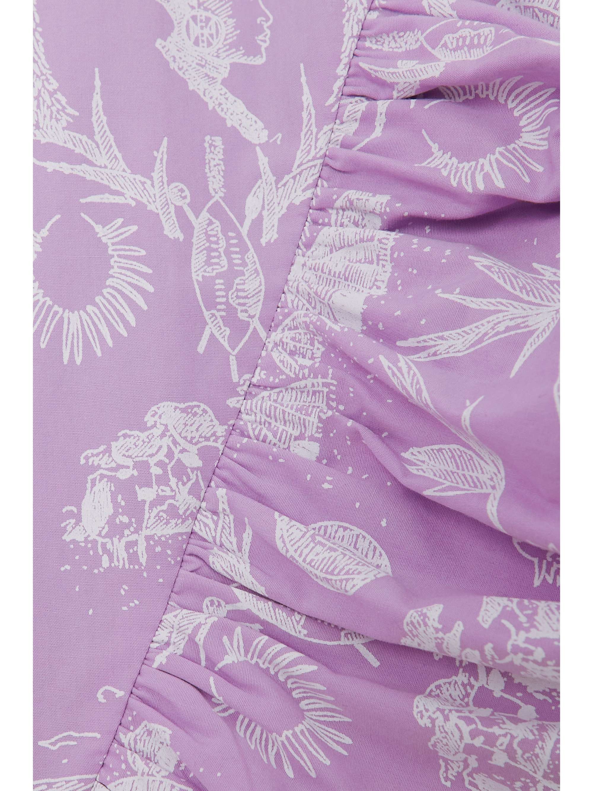 SINDISO KHUMALO Celie printed cotton midi dress