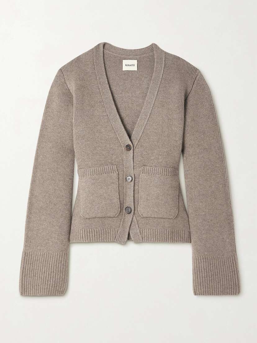 Khaite Scarlet Cashmere Cardigan