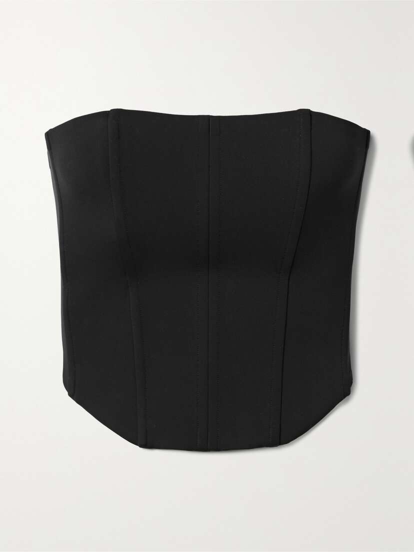 GOOD AMERICAN Sculpt Bustier Bikini Top