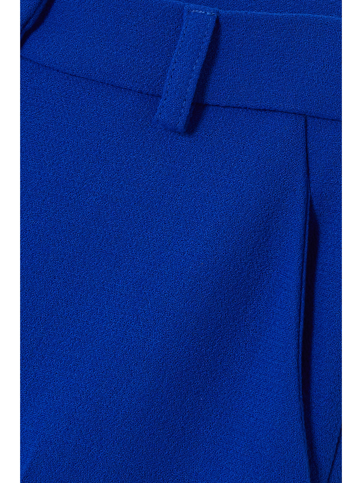 David Koma Wool-crepe Straight-leg Pants In Blue