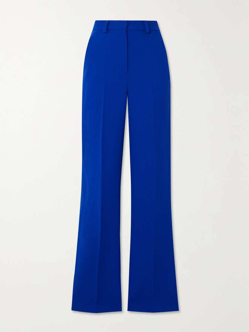 David Koma Wool-crepe Straight-leg Pants
