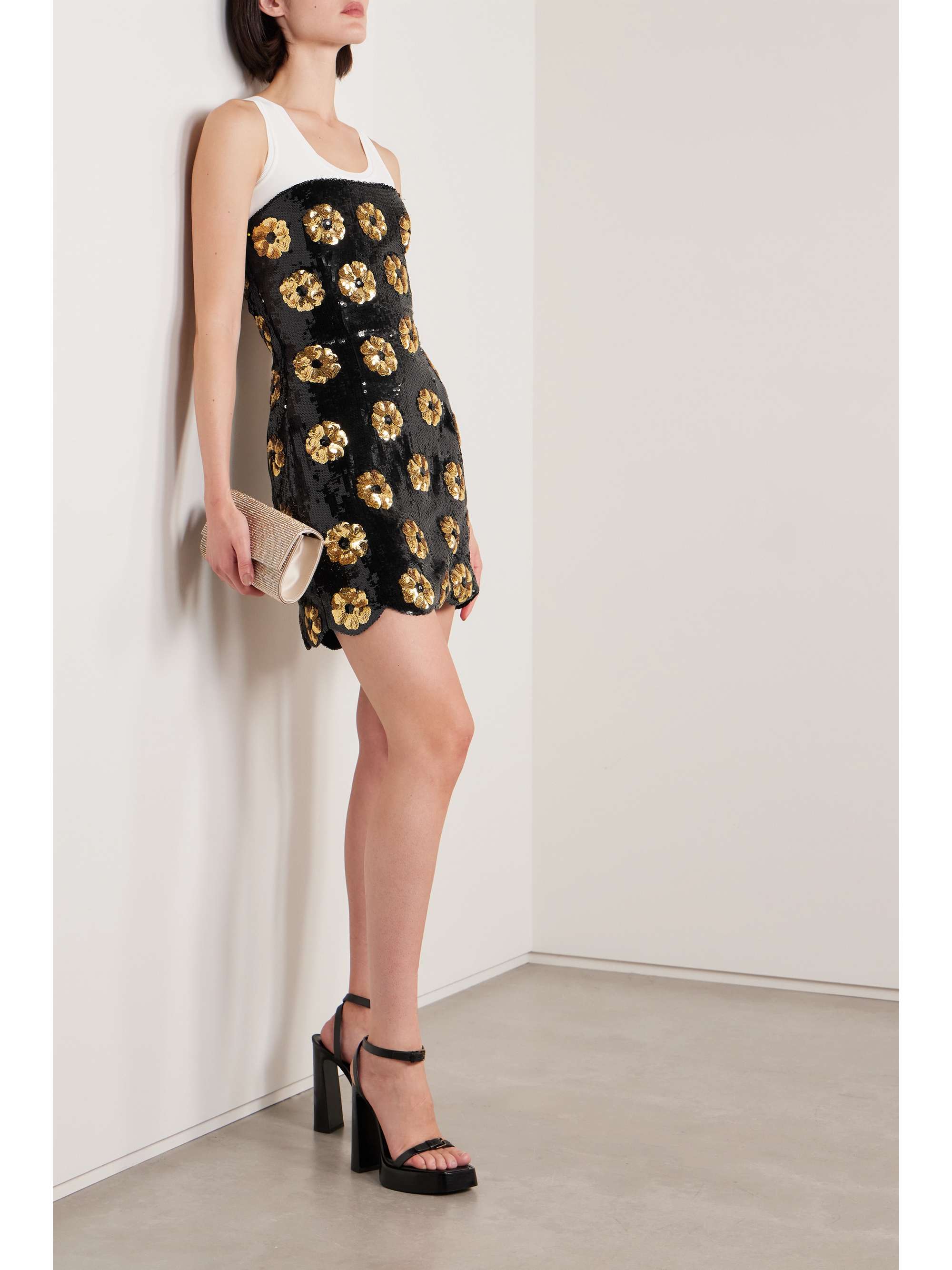 brandon maxwell leopard dress