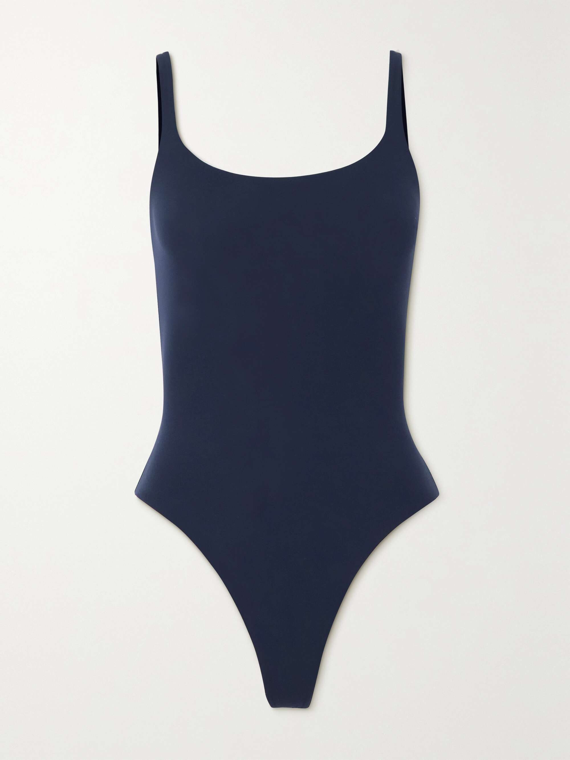 SKIMS Fits Everybody thong bodysuit - Navy | NET-A-PORTER