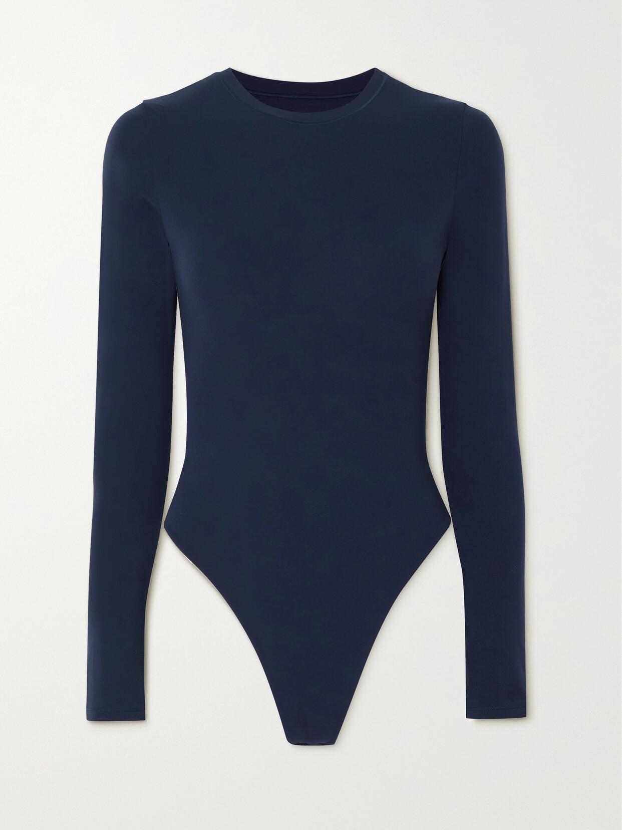 Skims - Fits Everybody Stretch-jersey Thong Bodysuit - Navy