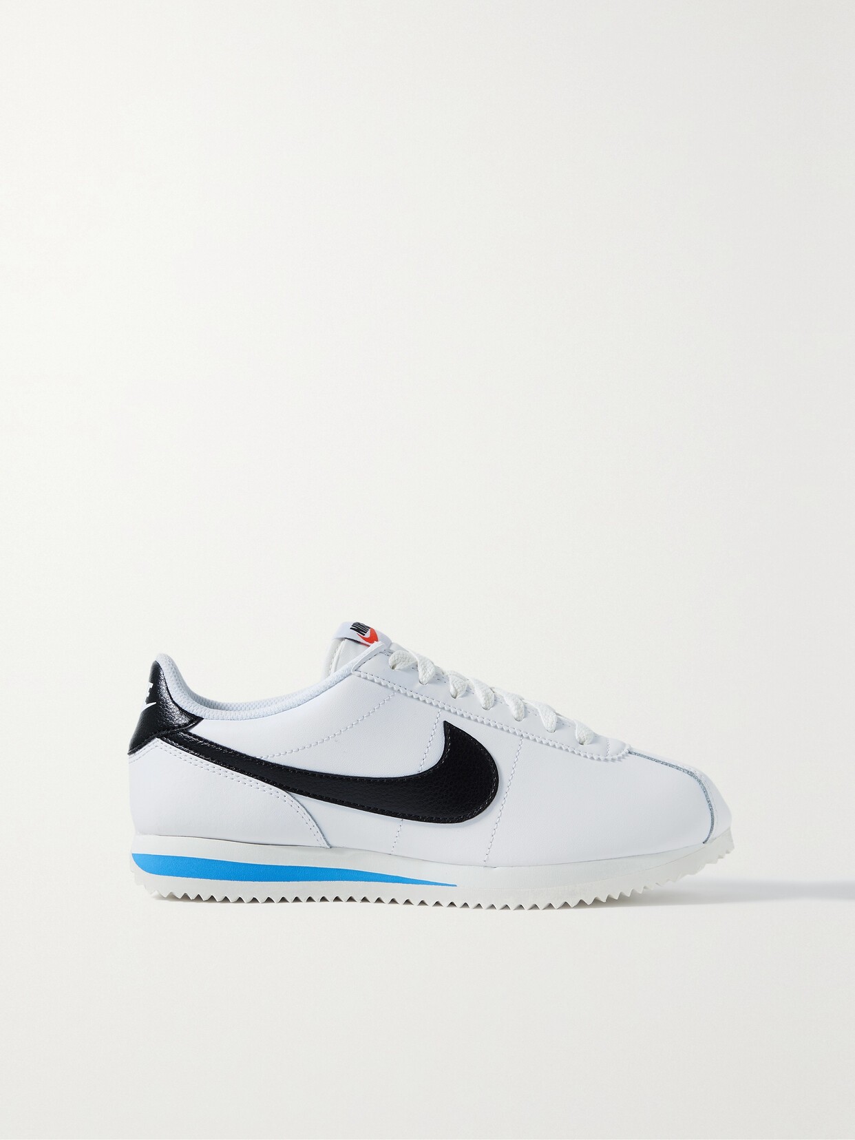 Nike Cortez Leather Sneakers In White