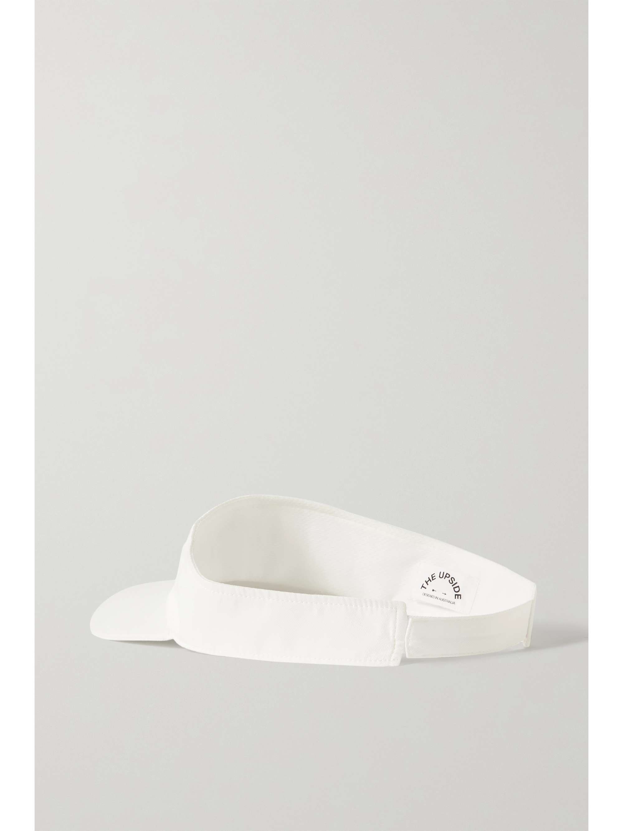 THE UPSIDE Sunny embroidered cotton-twill visor