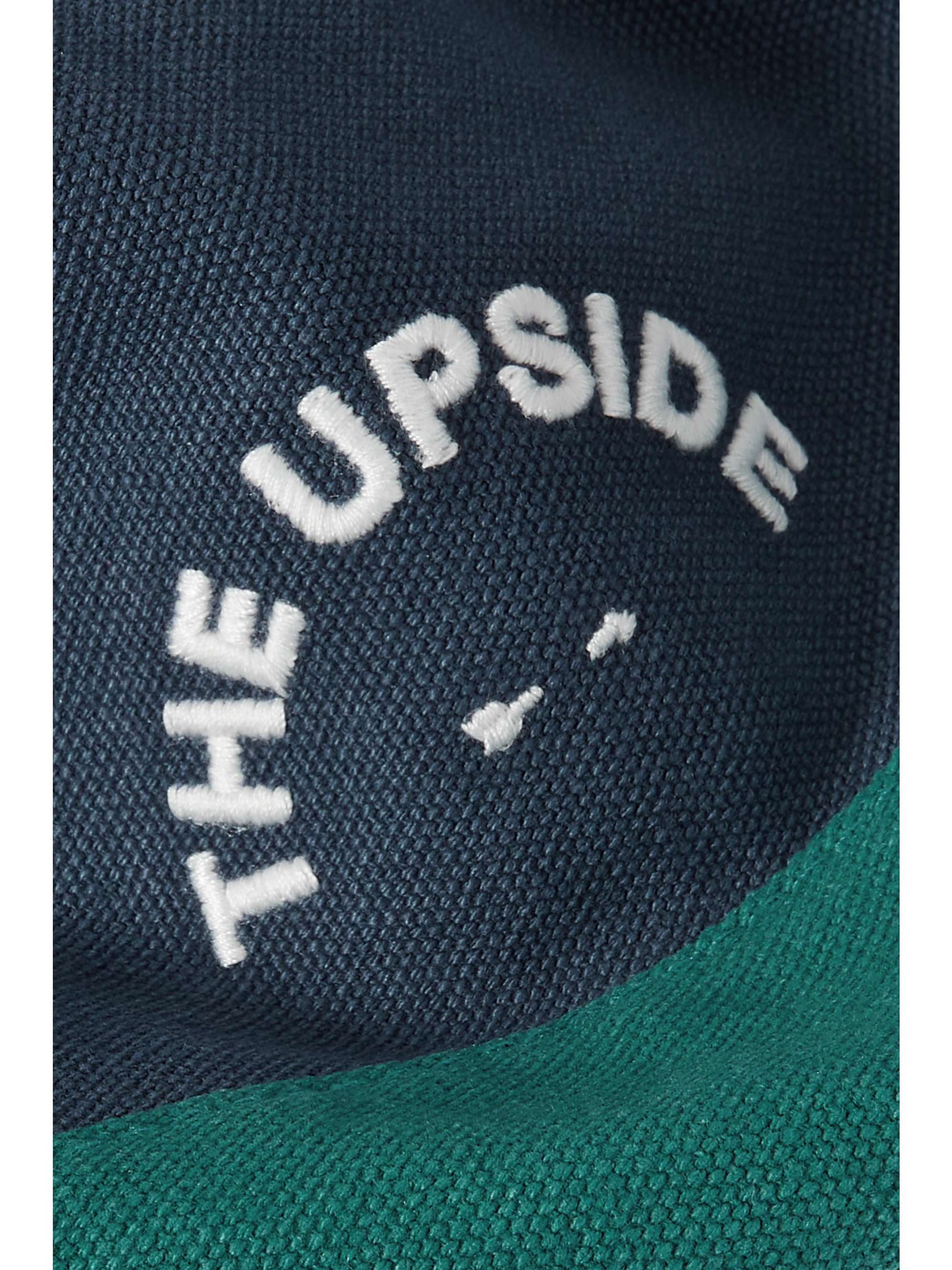 THE UPSIDE Hudson two-tone canvas tote