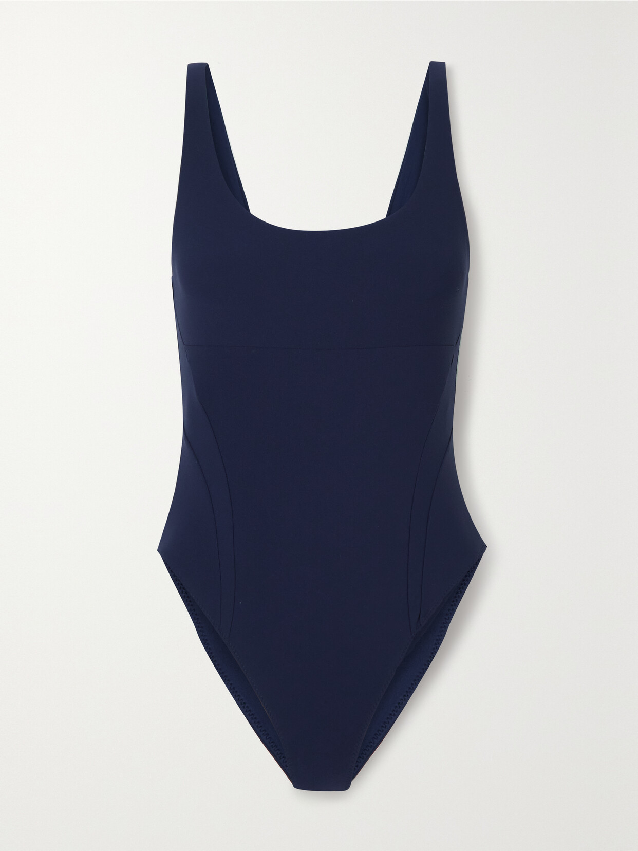 The Upside Plie Recycled Stretch-jersey Bodysuit In Blue