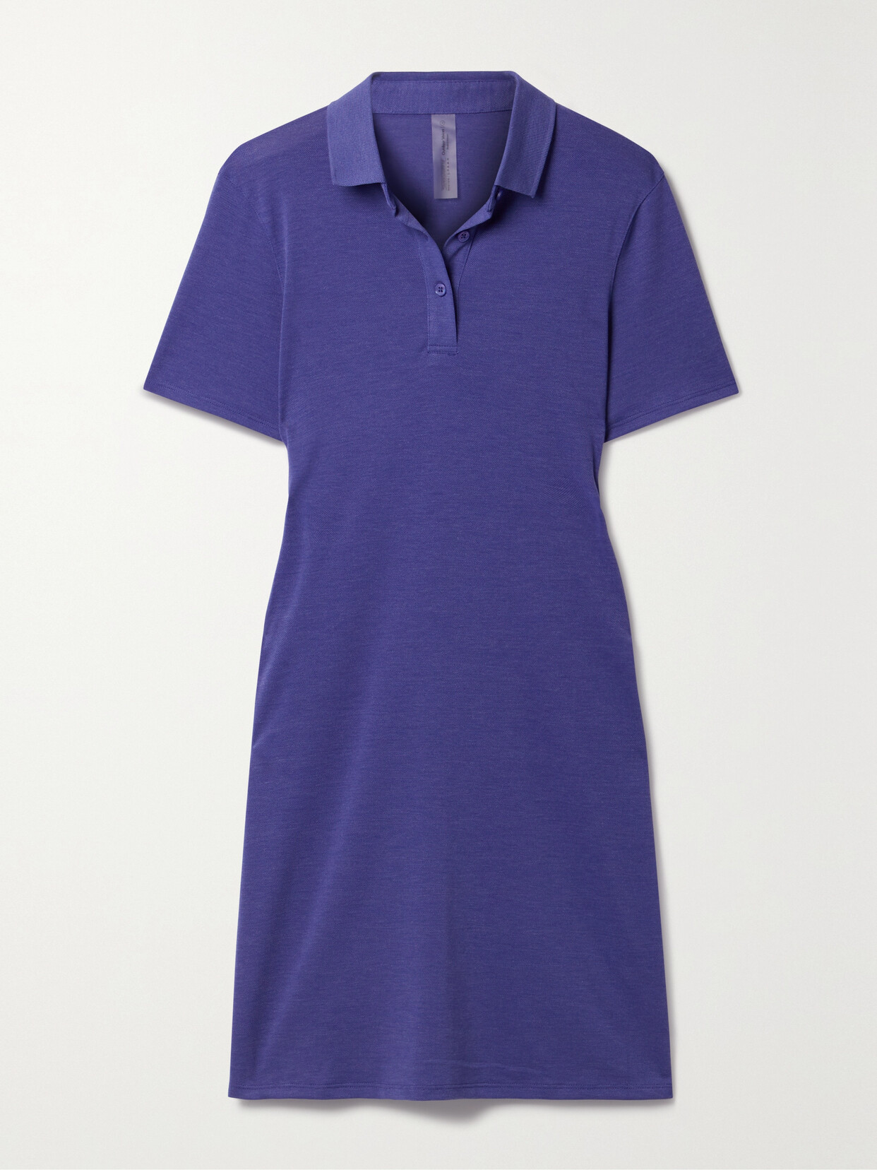 Outdoor Voices - + Net Sustain Birdie Drirelease Stretch Recycled-pique Mini Golf Dress - Blue