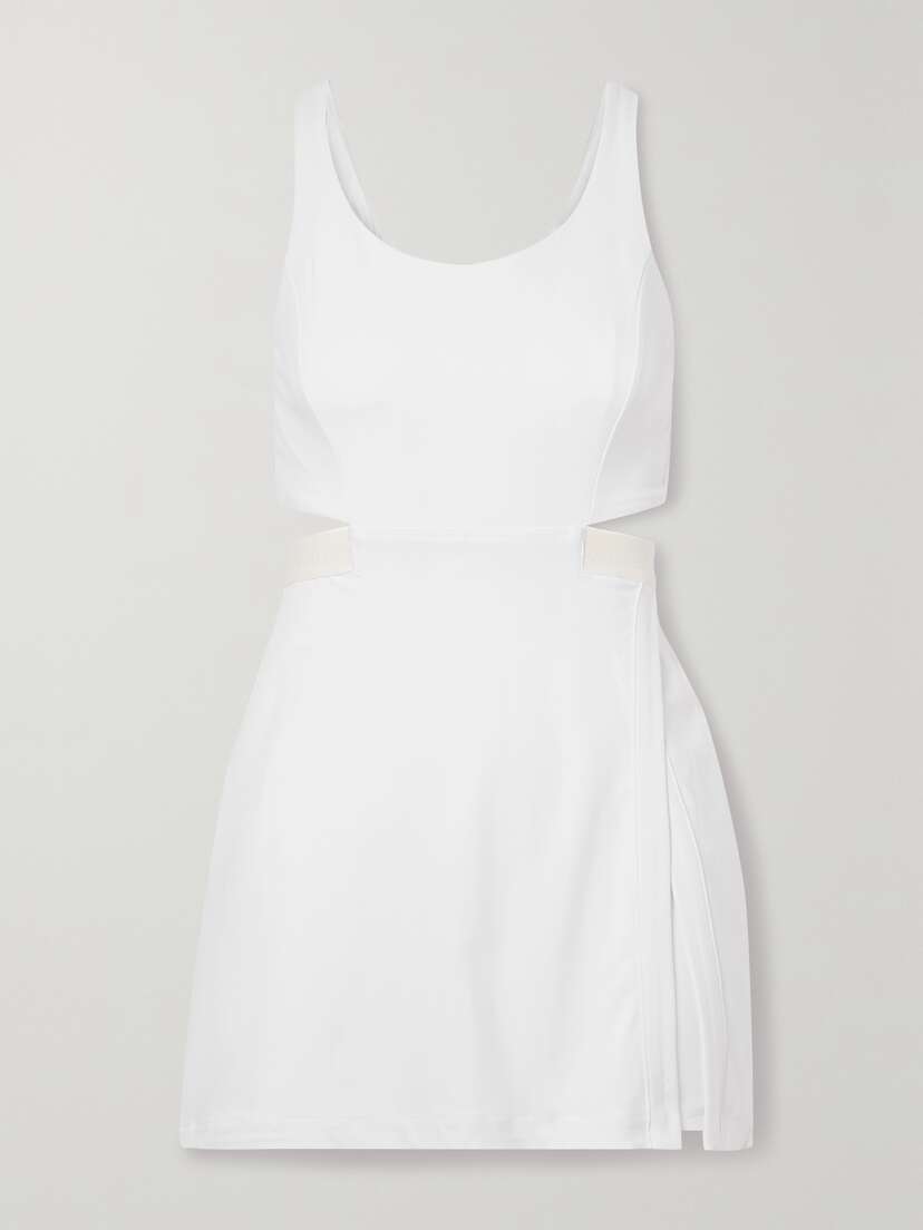 Outdoor Voices Court Open-back Stretch-jersey Tennis Dress -  - x large