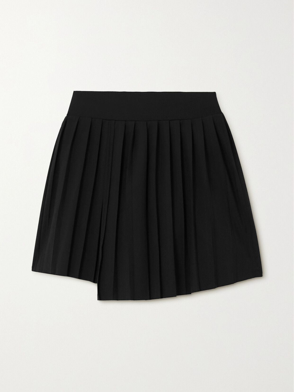 Varley - Kalmia Pleated Stretch-jersey Tennis Skirt - Black