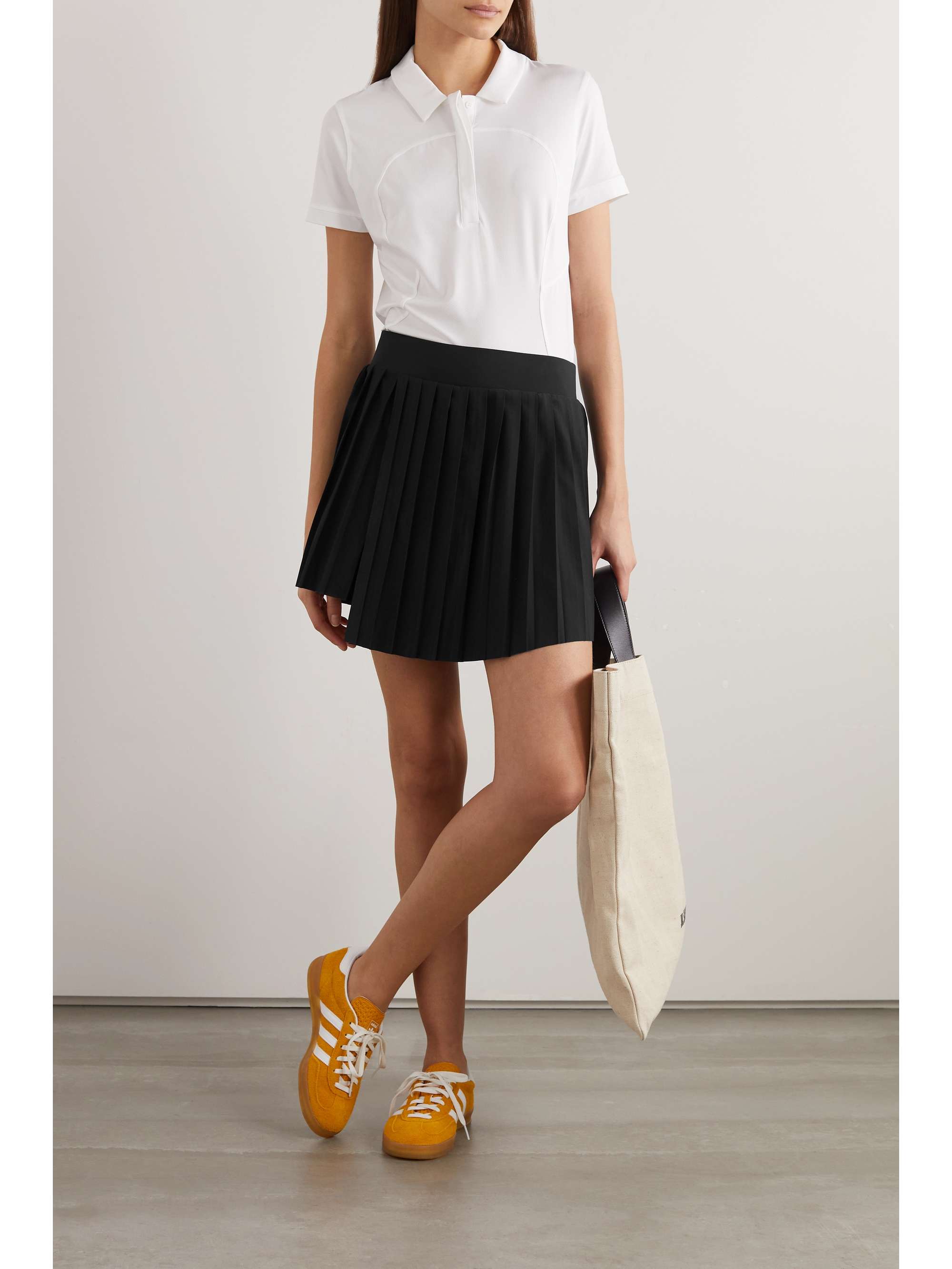 VARLEY Kalmia pleated stretch-jersey tennis skirt