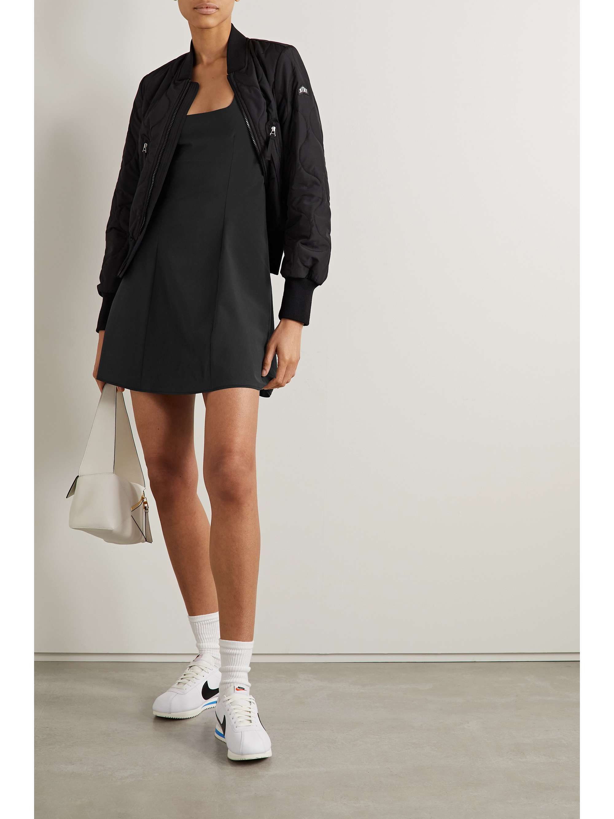 OUTDOOR VOICES Open-back LightSpeed tennis dress