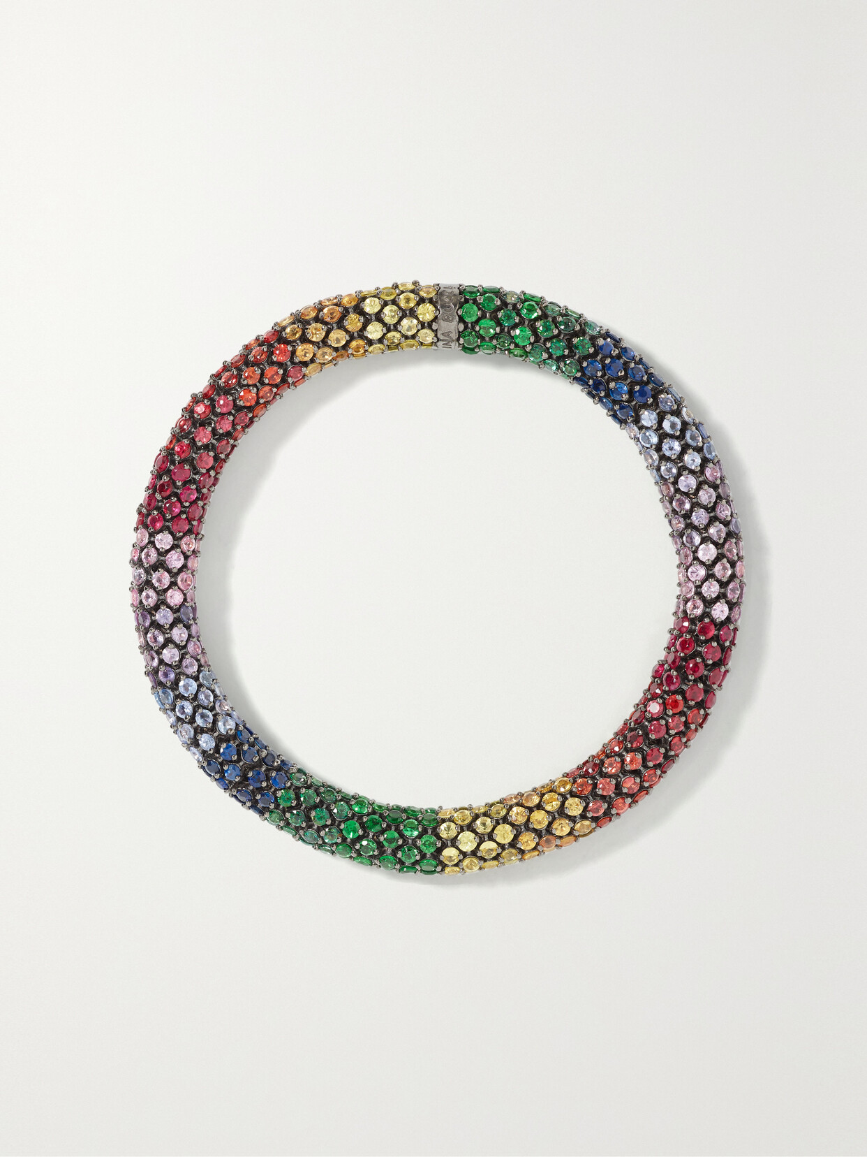 Carolina Bucci - 360 Rainbow Twister Luxe 18-karat Gold Multi-stone Bracelet - one size