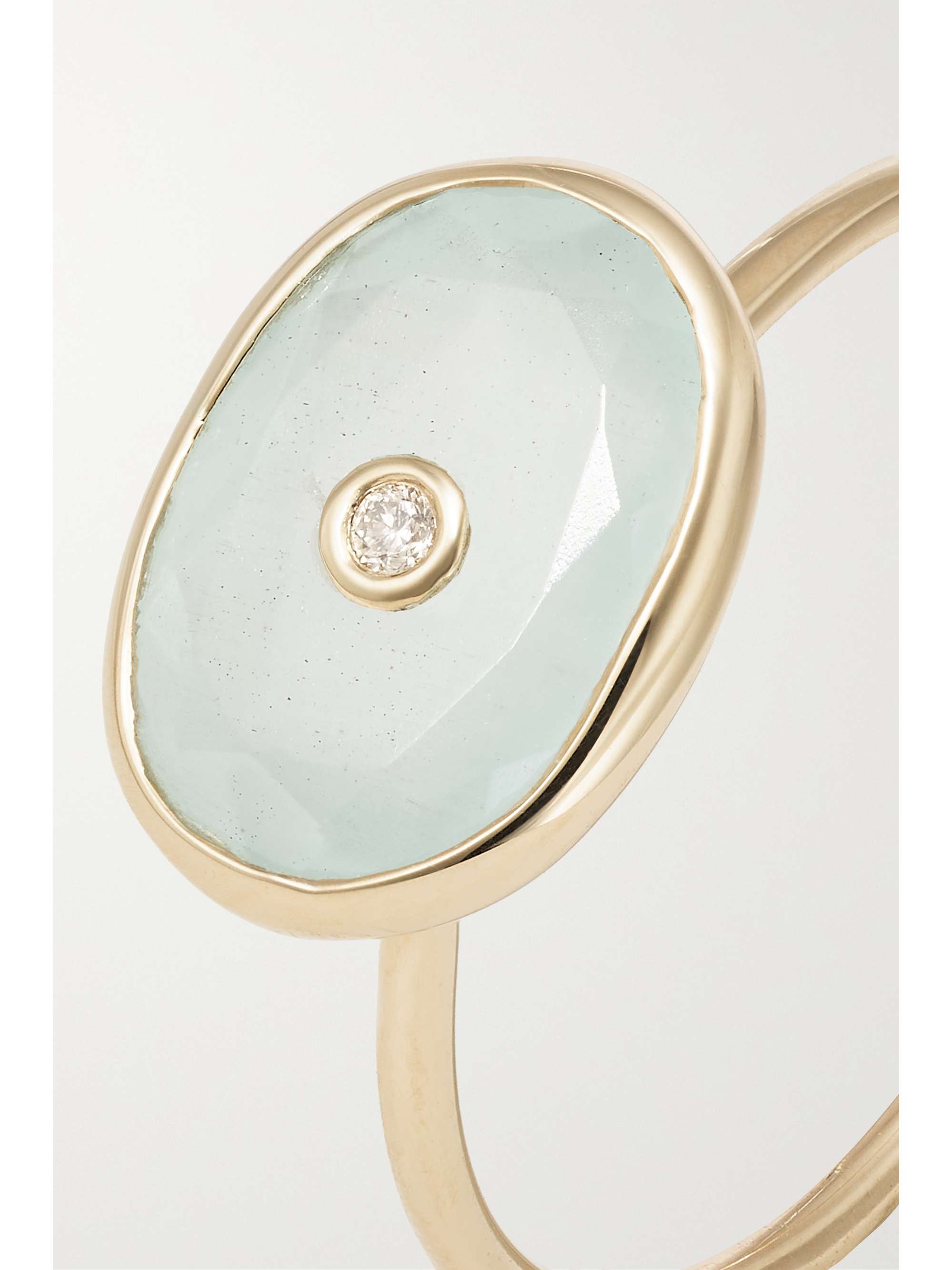 PASCALE MONVOISIN Orso 9-karat gold, onyx and diamond ring