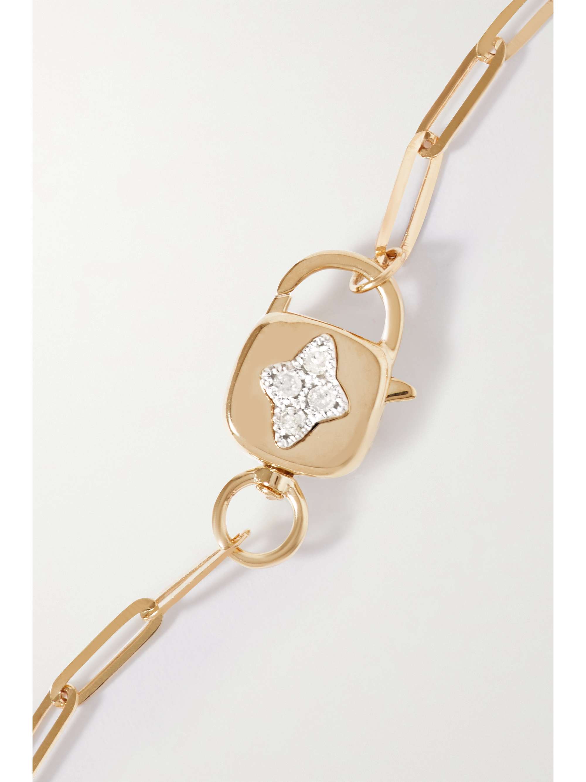 PASCALE MONVOISIN Louise 9-karat gold diamond bracelet