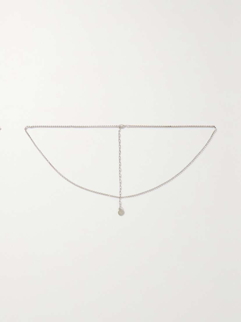 LELET NY tone Crystal Belly Chain