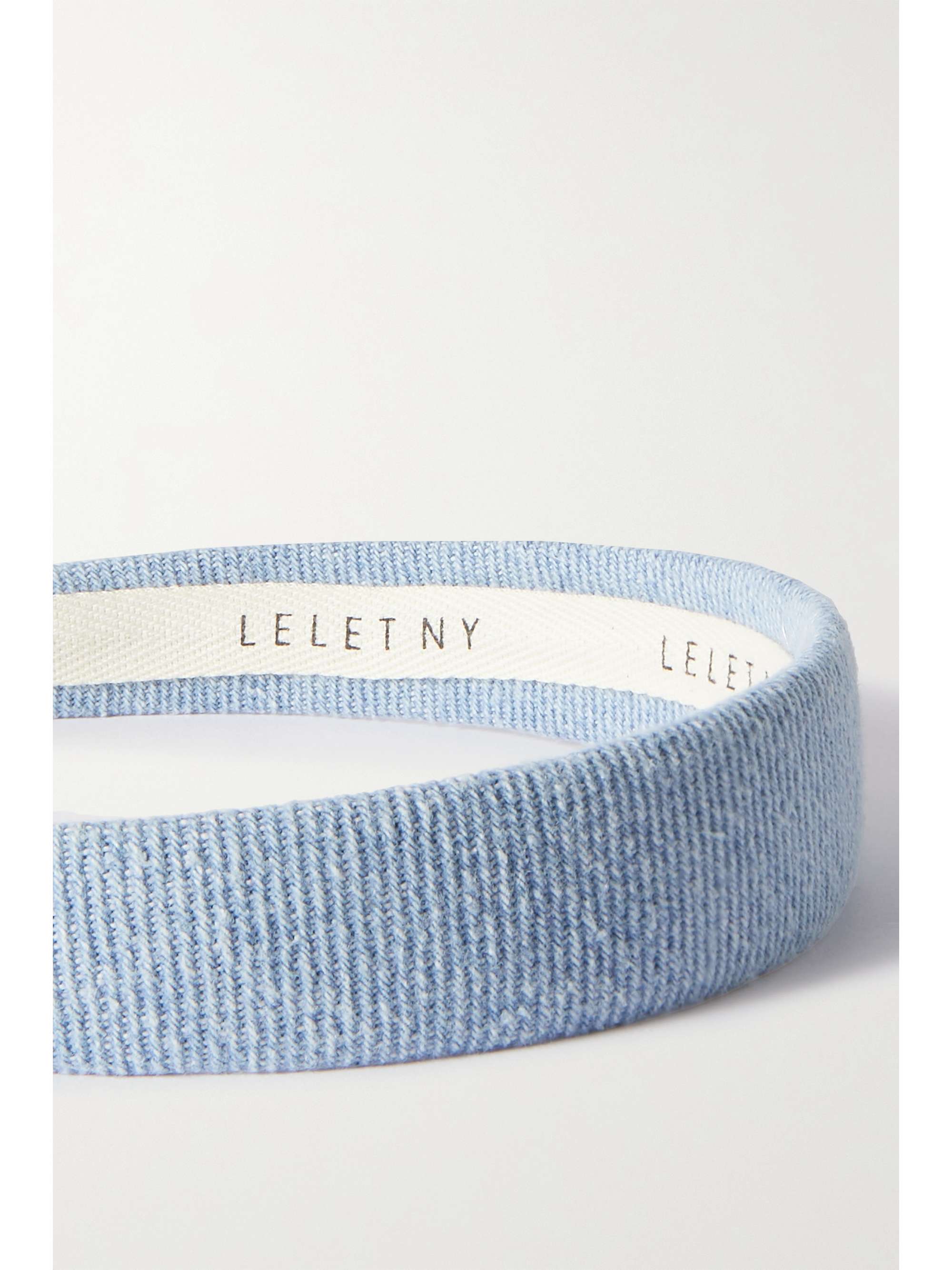 LELET NY Gwyneth Petite denim headband