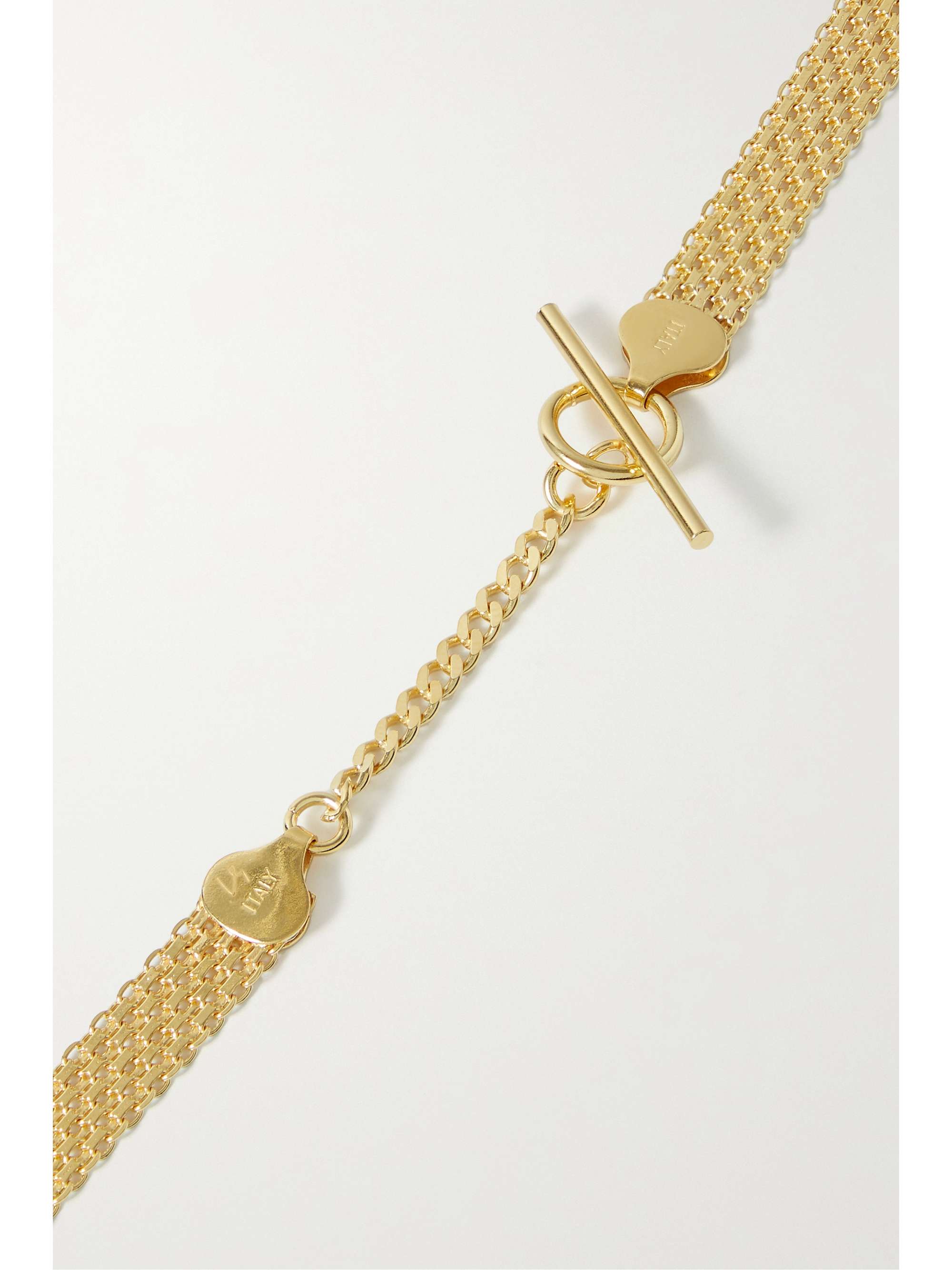 LOREN STEWART Gold vermeil necklace