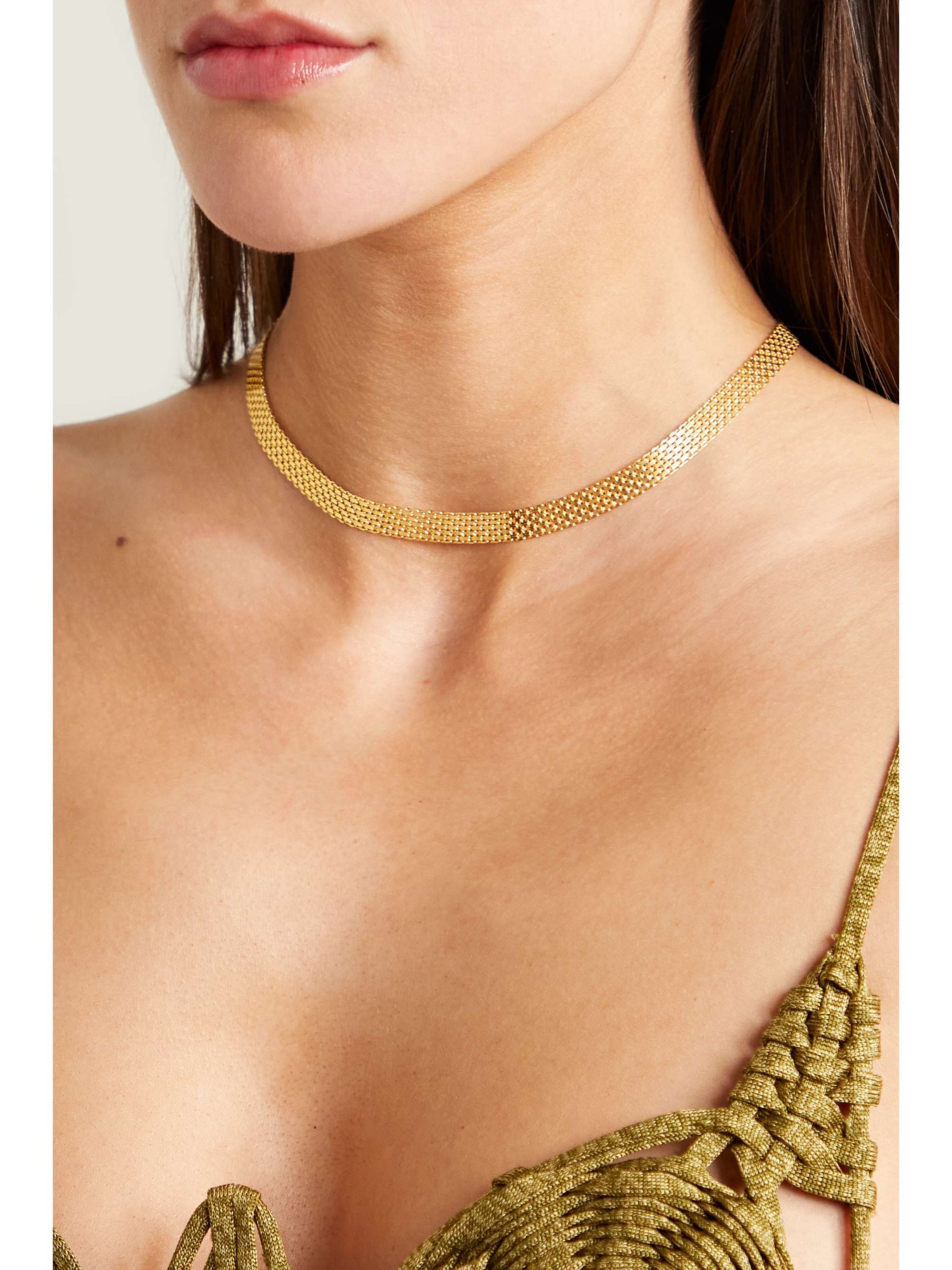 LOREN STEWART Gold vermeil necklace