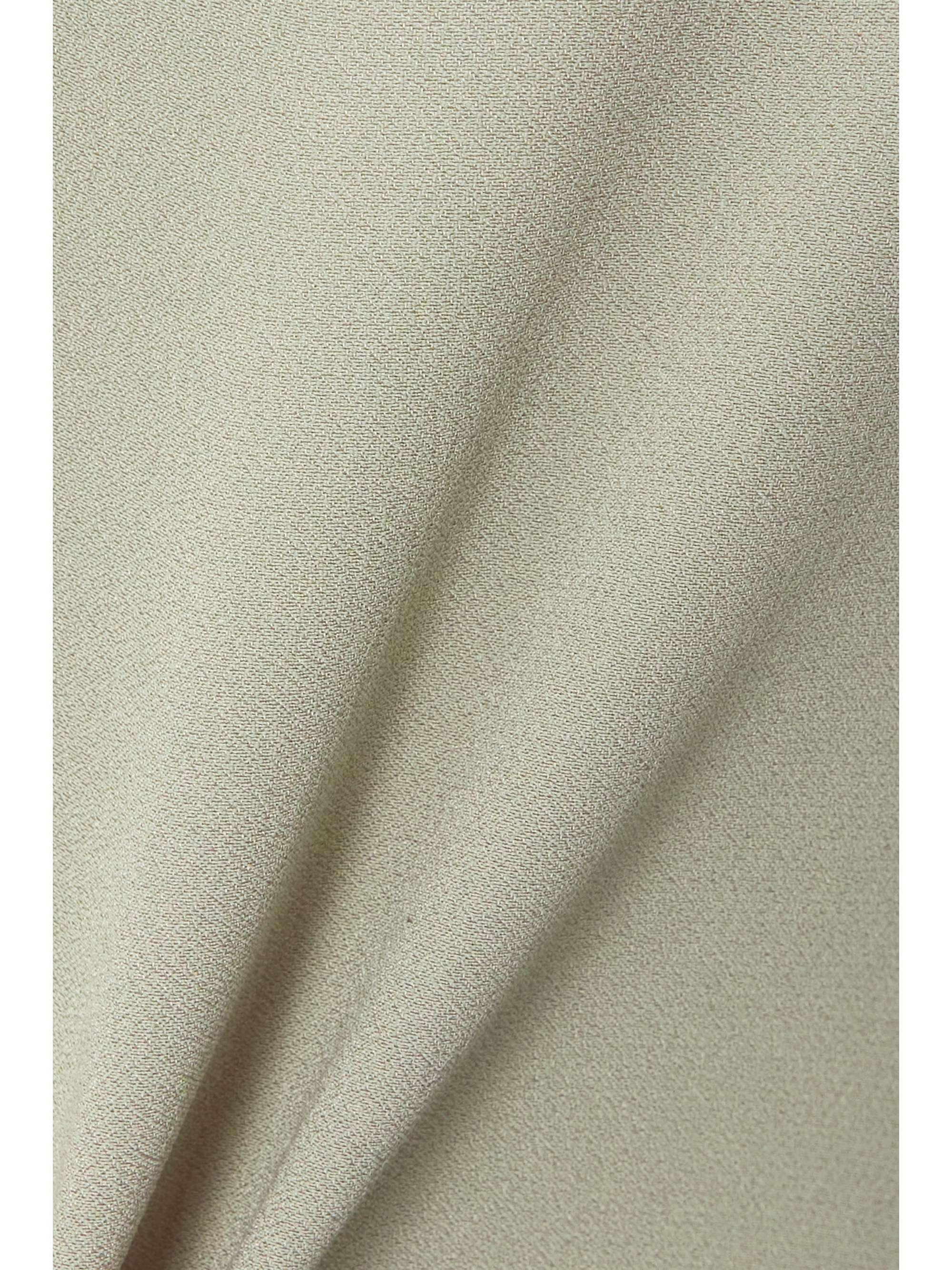 TALLER MARMO Leggera 披风效果绉纱礼服