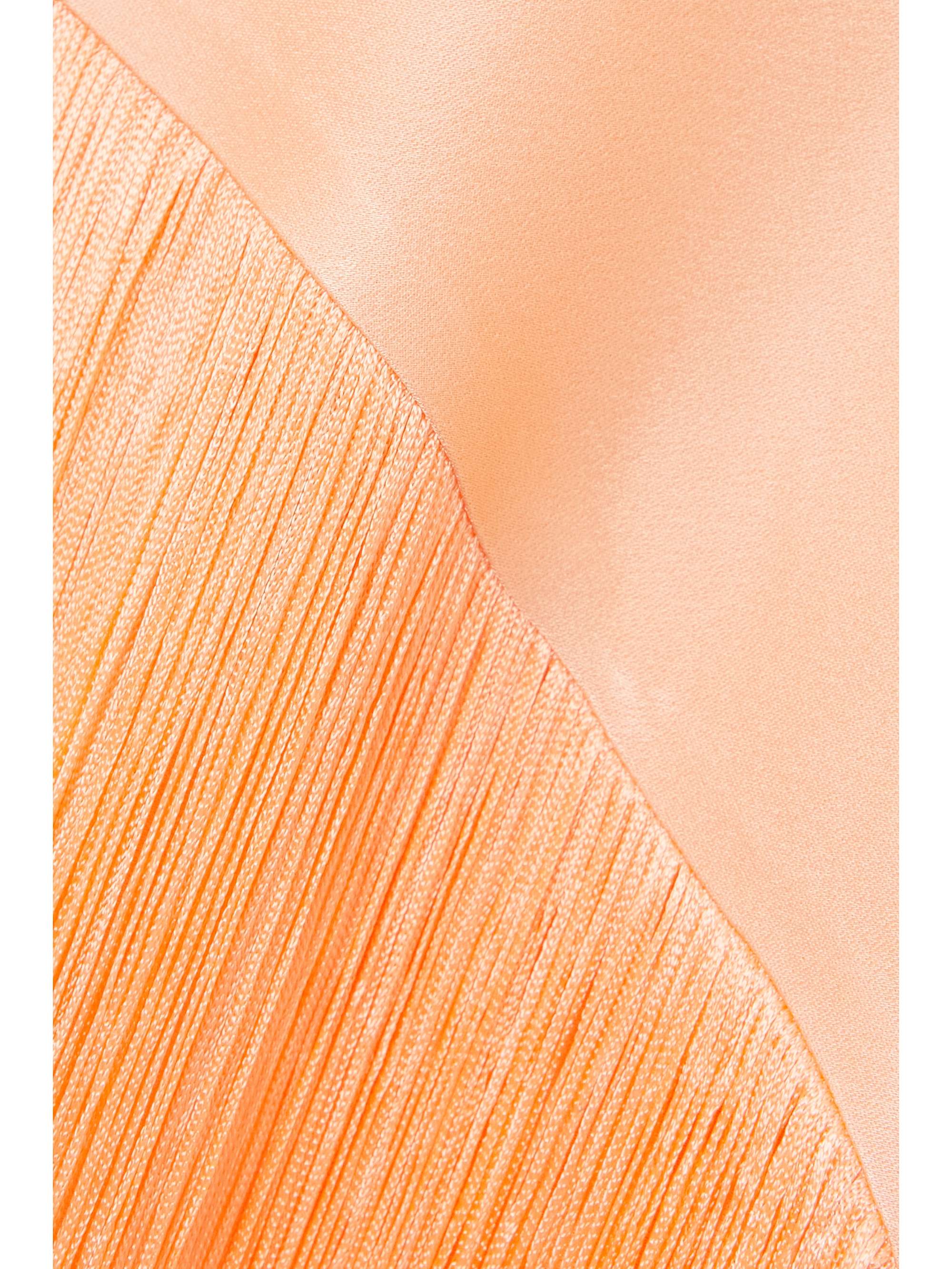 TALLER MARMO Mrs Ross fringed crepe kaftan