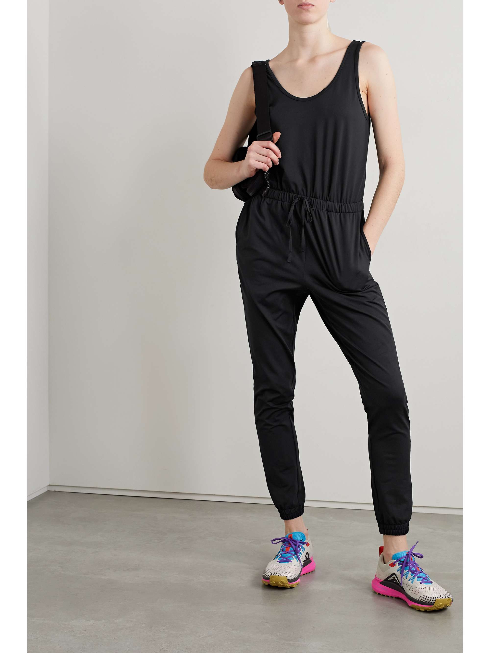 GIRLFRIEND COLLECTIVE Stretch recycled-jersey jumpsuit