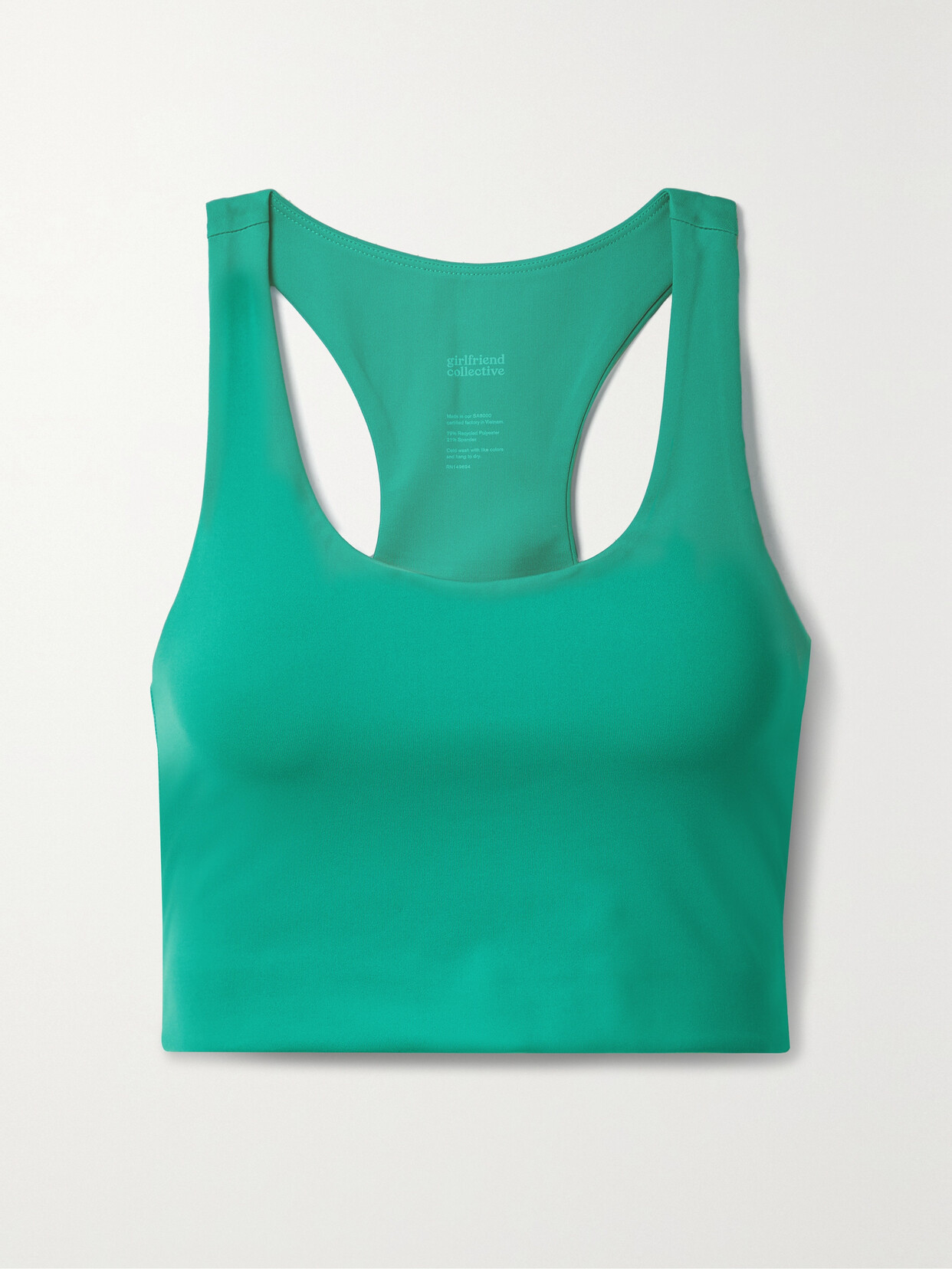 Girlfriend Collective + Net Sustain Paloma Stretch Recycled Sports Bra