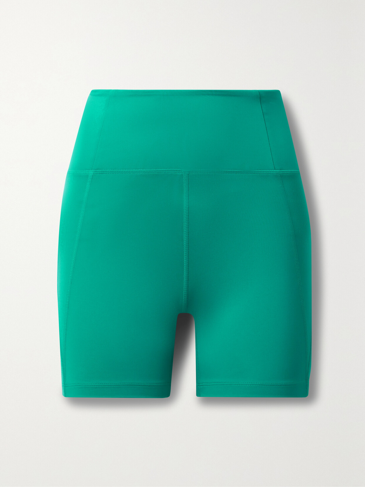 Girlfriend Collective - Run Compressive Stretch Recycled-jersey Shorts - Green