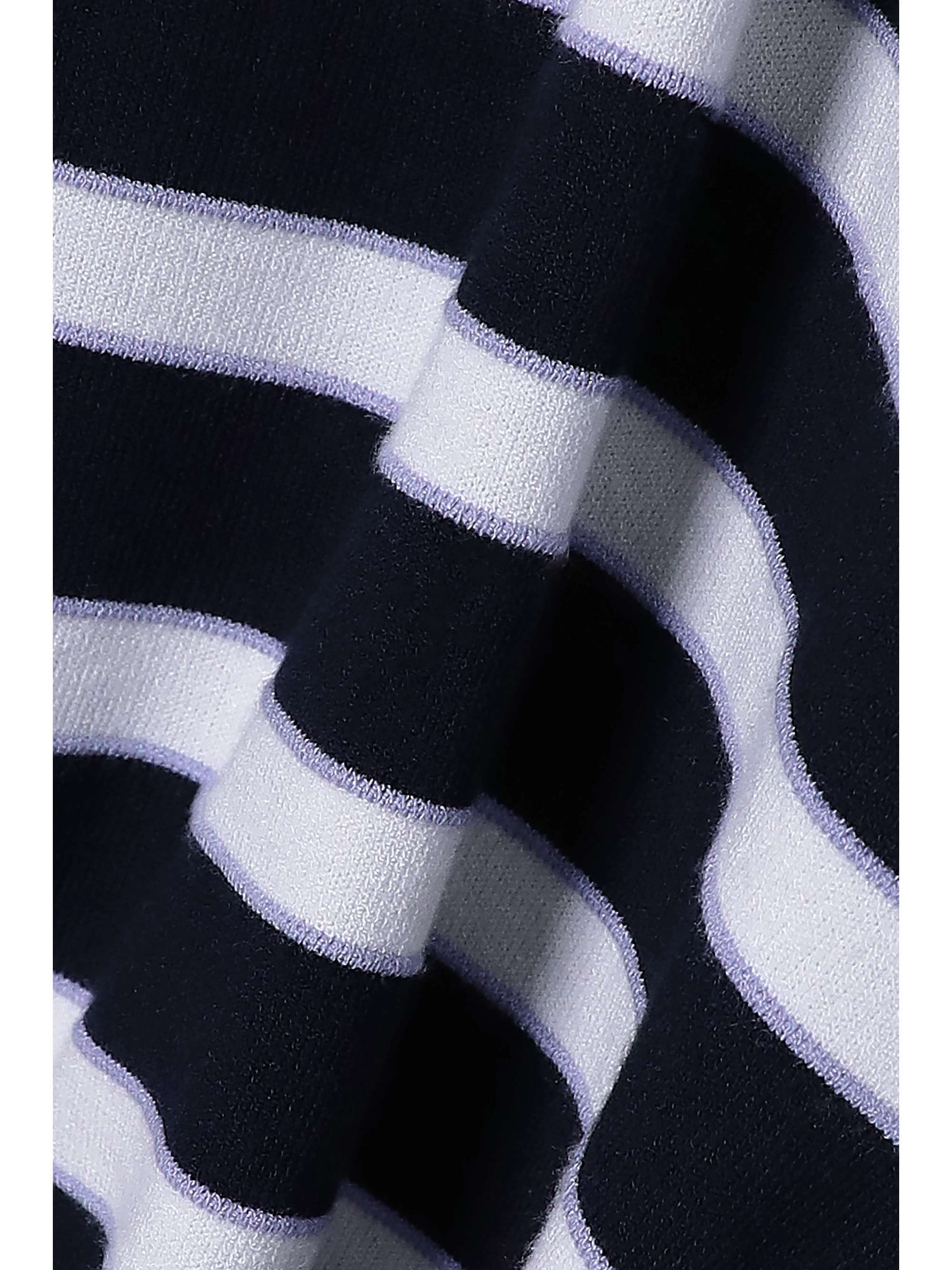 BOGNER Alma striped knitted sweater