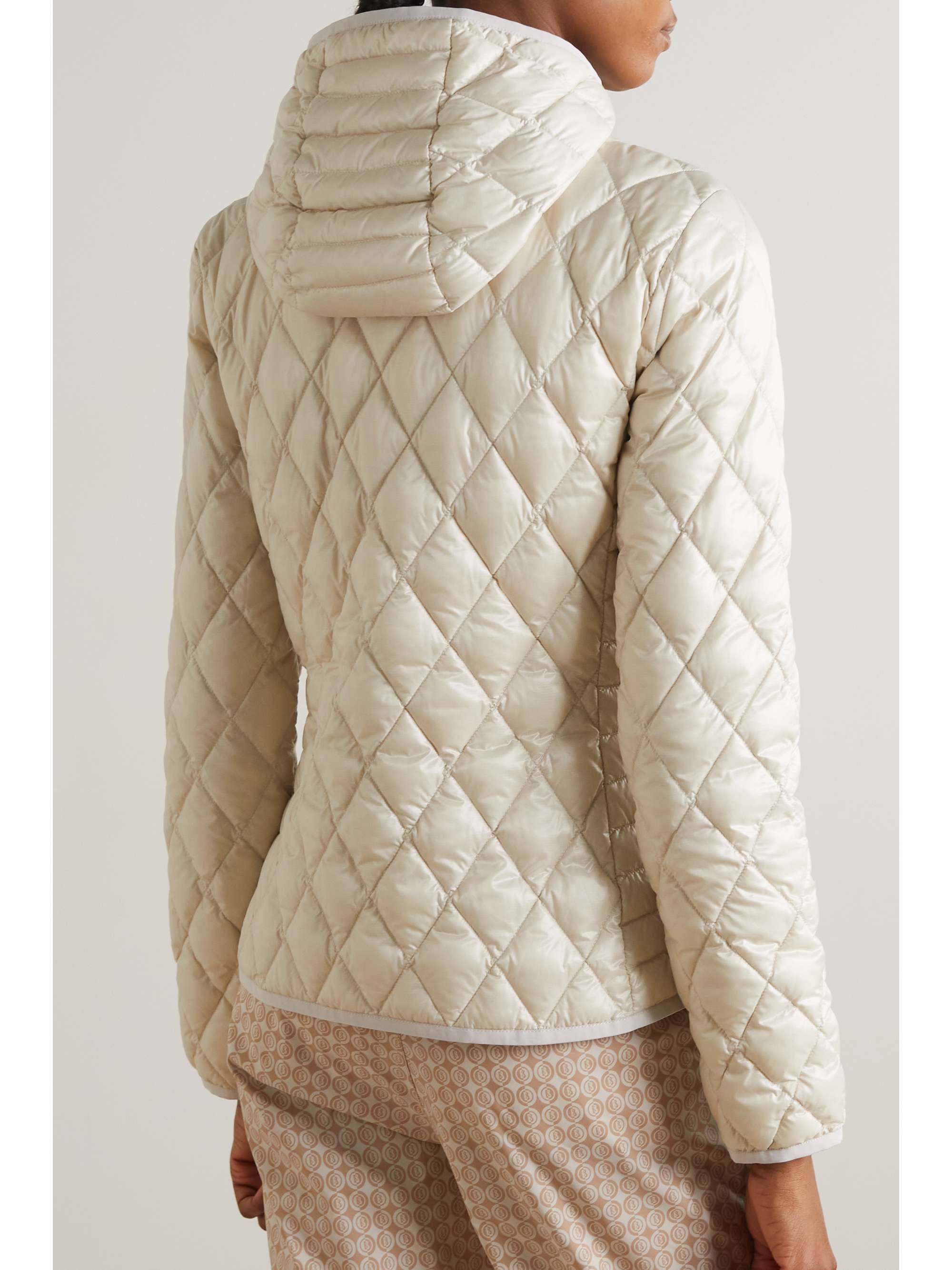 BOGNER Palina hooded quilted recycled-shell down jacket