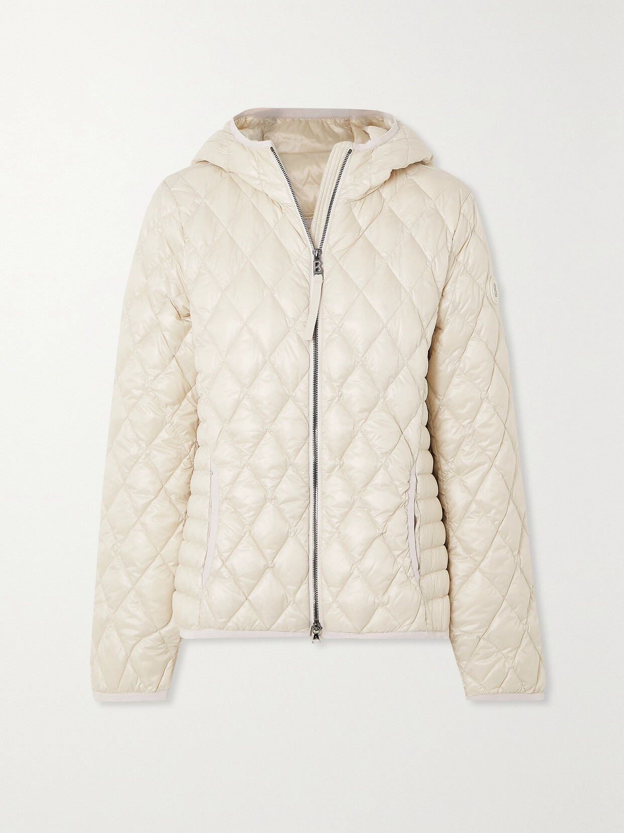 Bogner - Palina Hooded Quilted Recycled-shell Down Jacket - Ecru