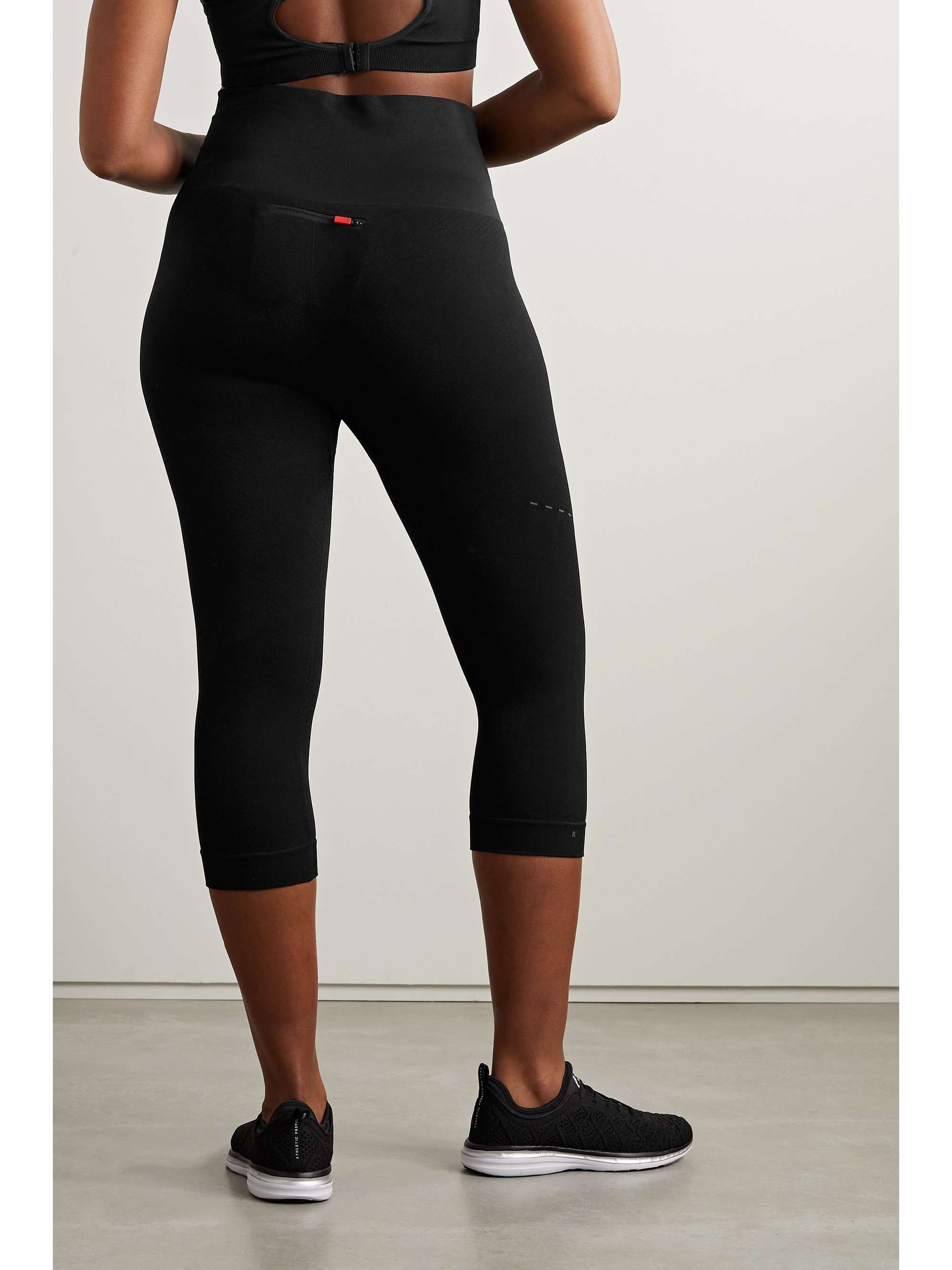 FALKE ERGONOMIC SPORT SYSTEM Core cropped stretch leggings