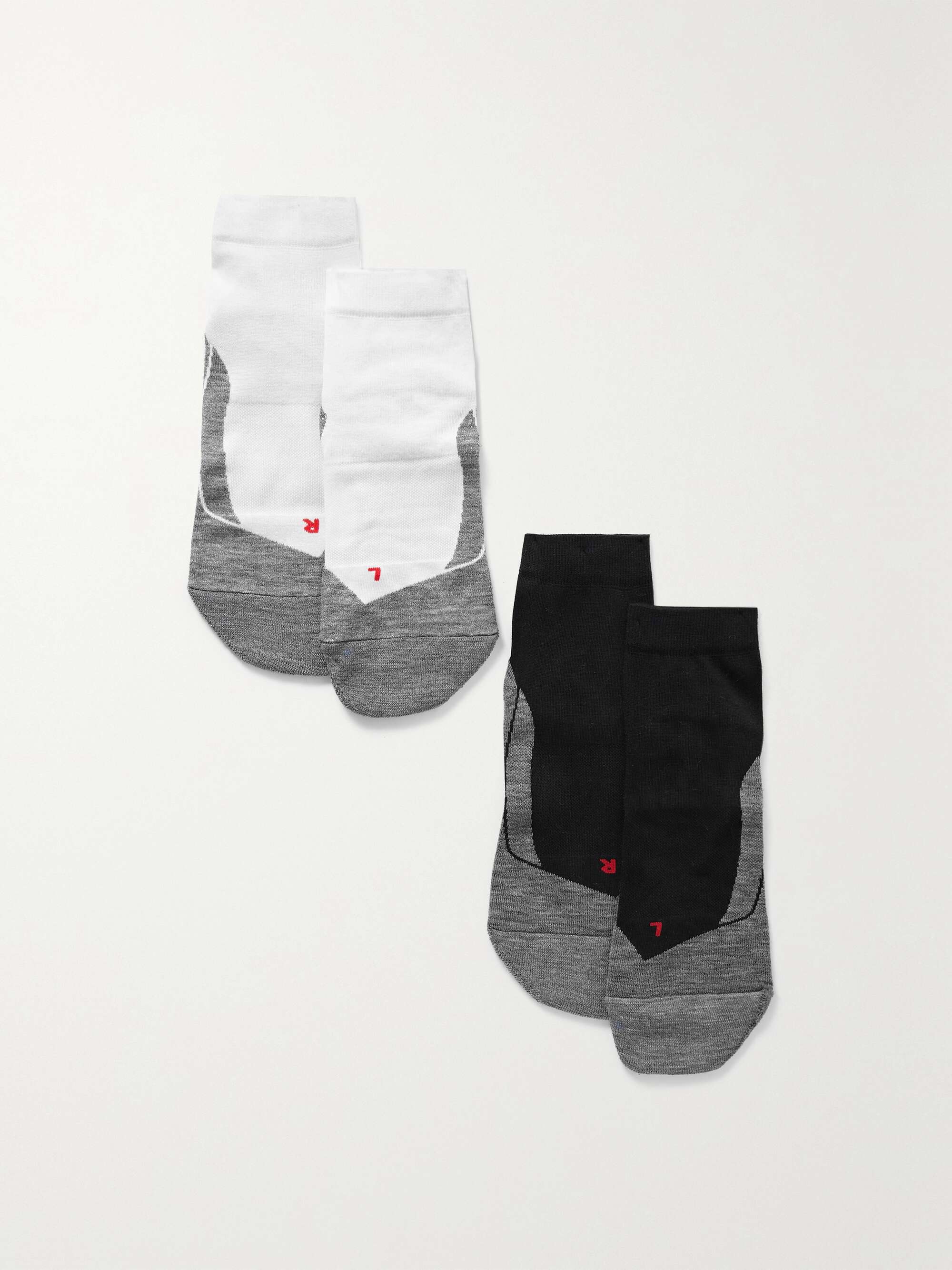 satelliet huid Magazijn FALKE ERGONOMIC SPORT SYSTEM RU4 set of two stretch-knit socks |  NET-A-PORTER