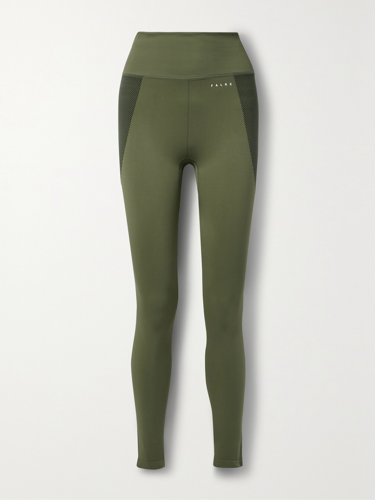 FALKE Ergonomic Sport System Core Paneled Stretch-jersey Leggings