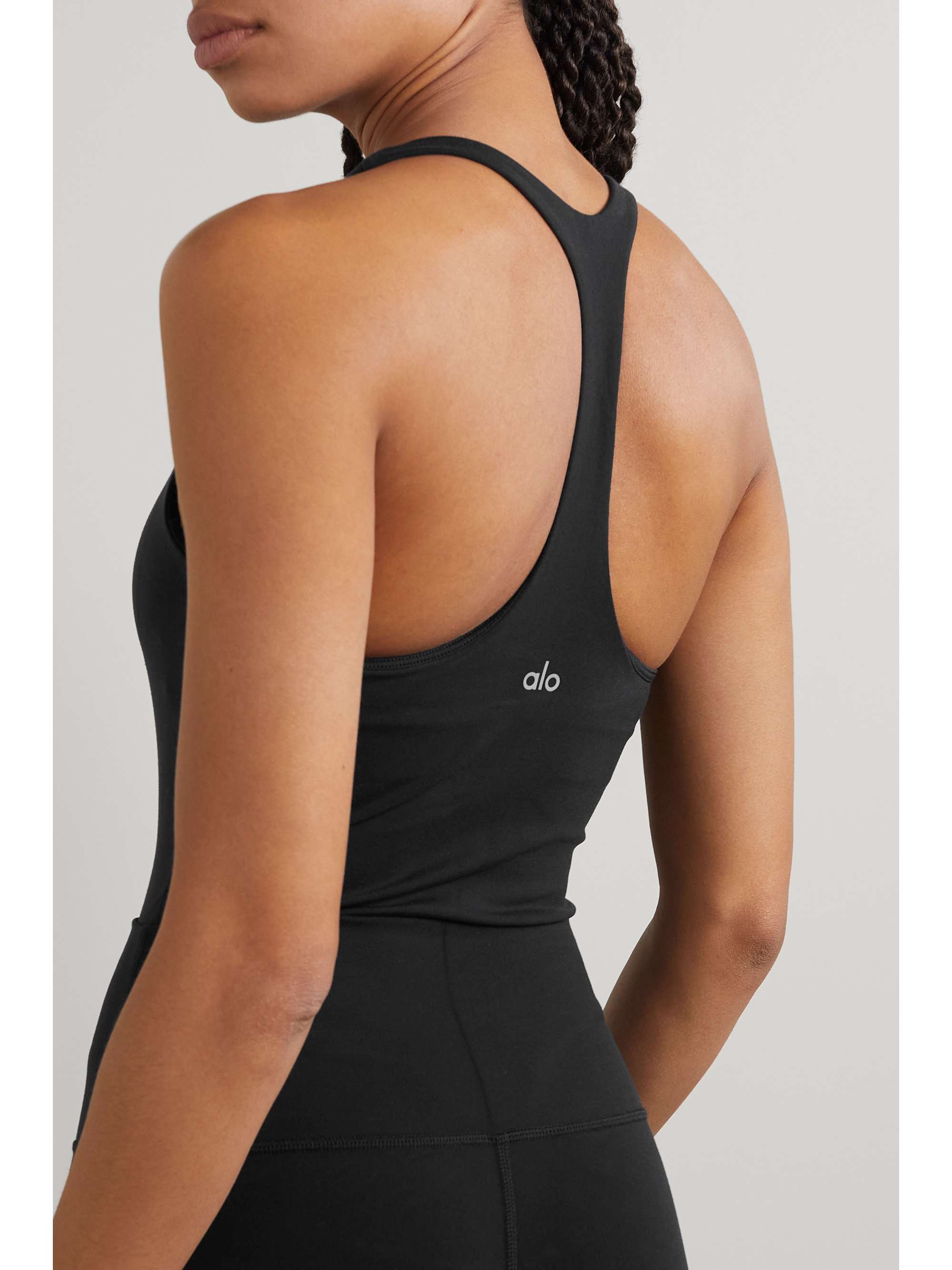 ALO YOGA Sleek Back stretch thong bodysuit