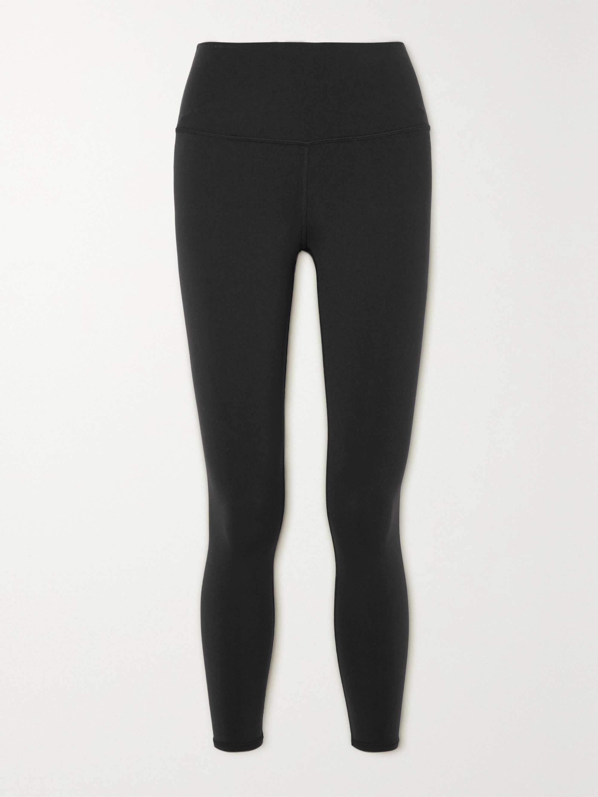 Alo Yoga Airbrush High-waist 7/8 Flutter Leggings In Black