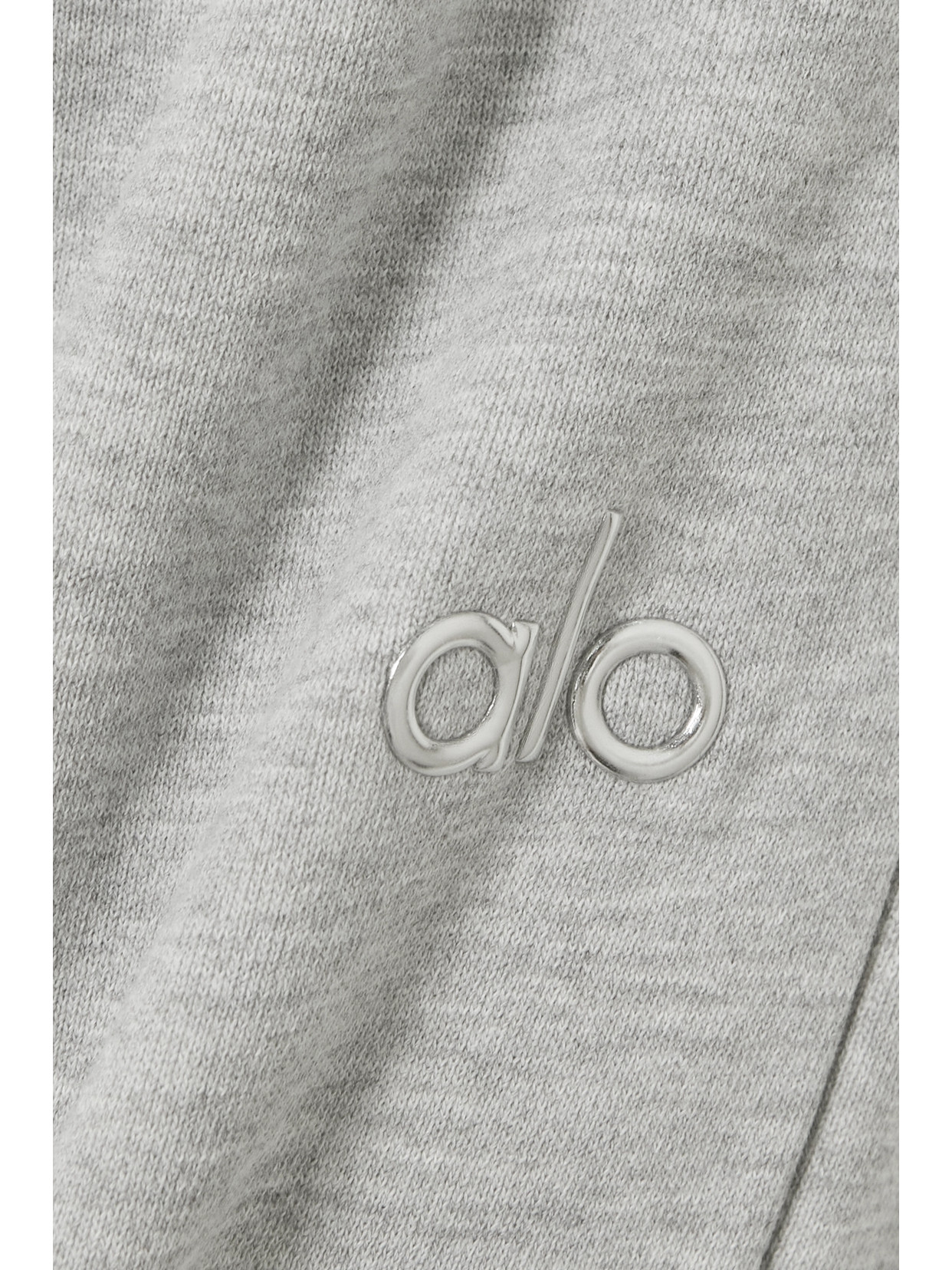 Alo Yoga Accolade Cotton-blend Jogging Bottoms In Gray
