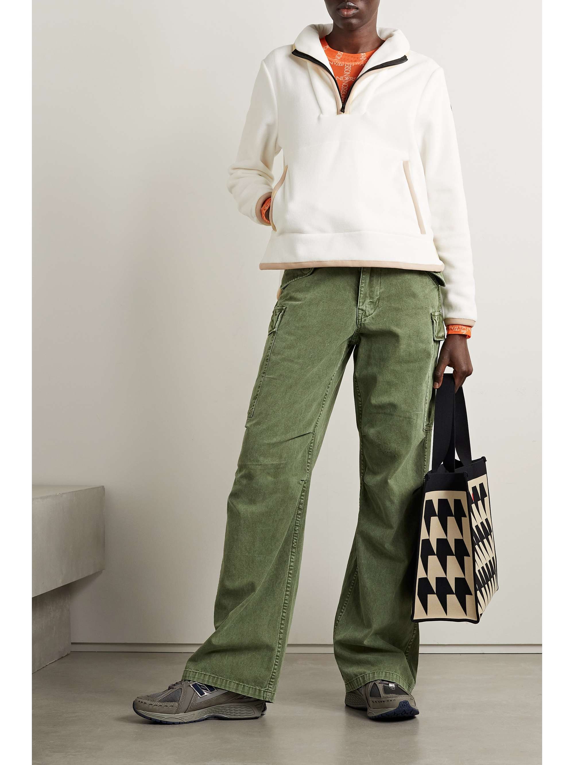 ERIN SNOW Coco recycled-fleece sweatshirt