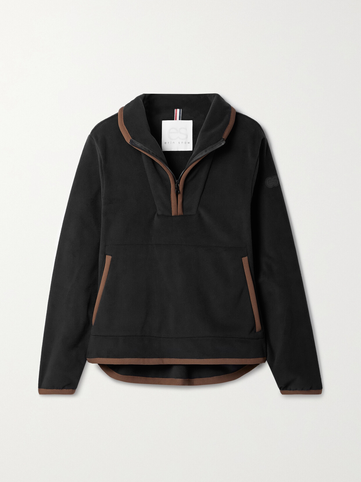 Erin Snow - + Net Sustain Coco Recycled-fleece Sweatshirt - Black