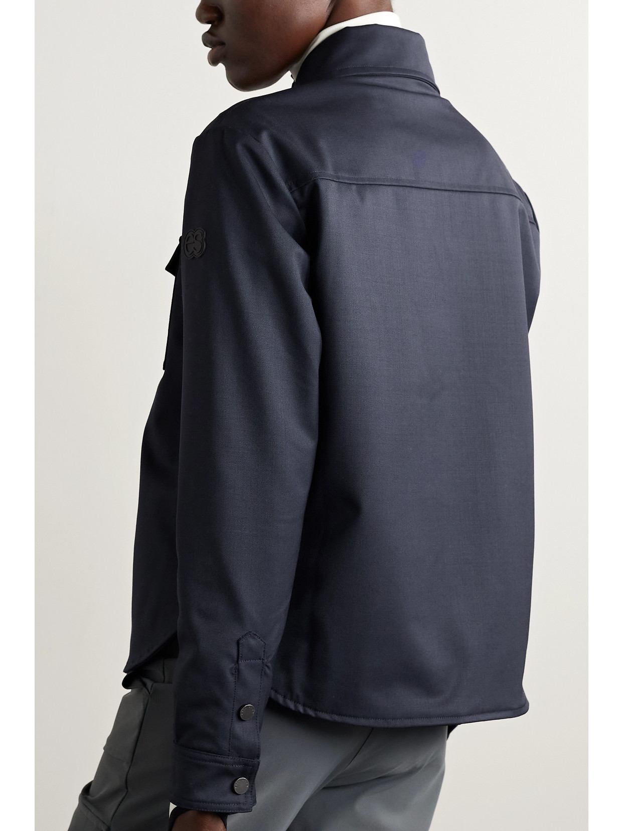 Sahara Wool-Blend Twill Jacket