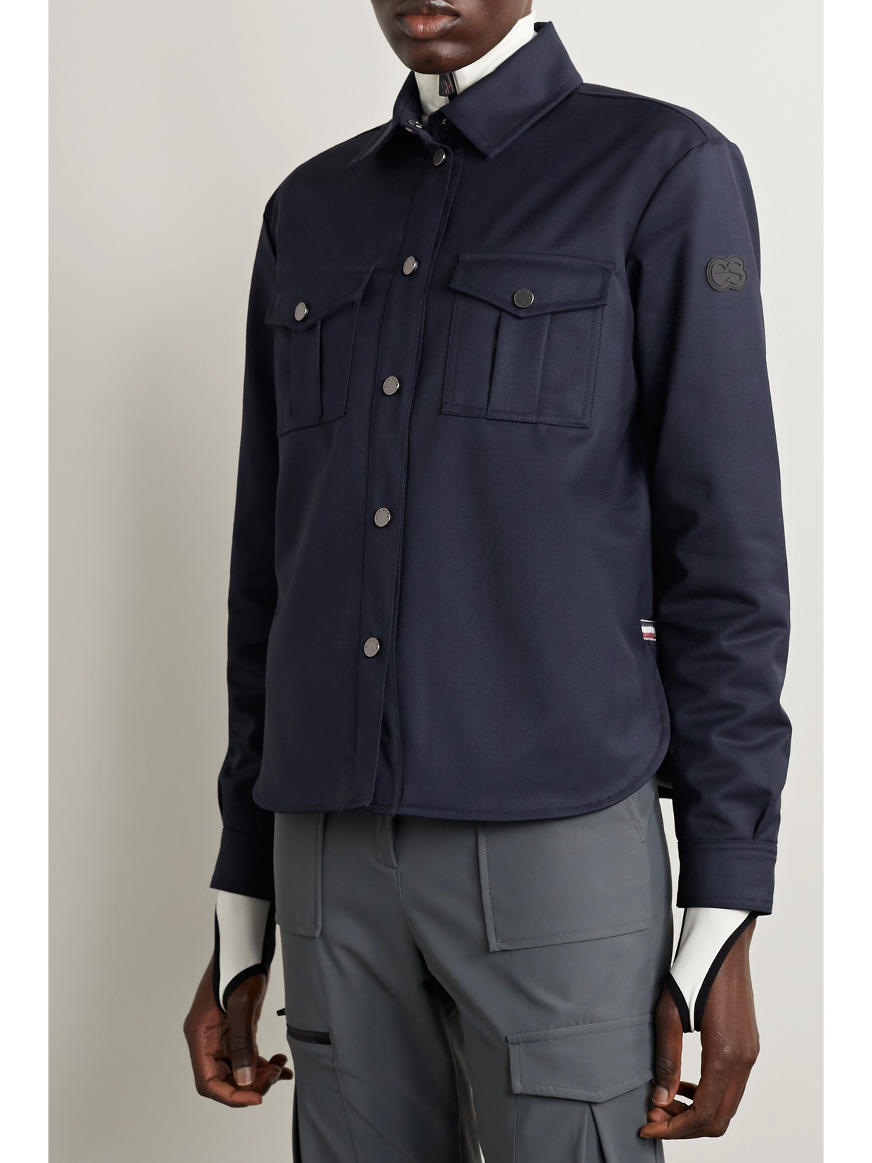 Sahara Wool-Blend Twill Jacket