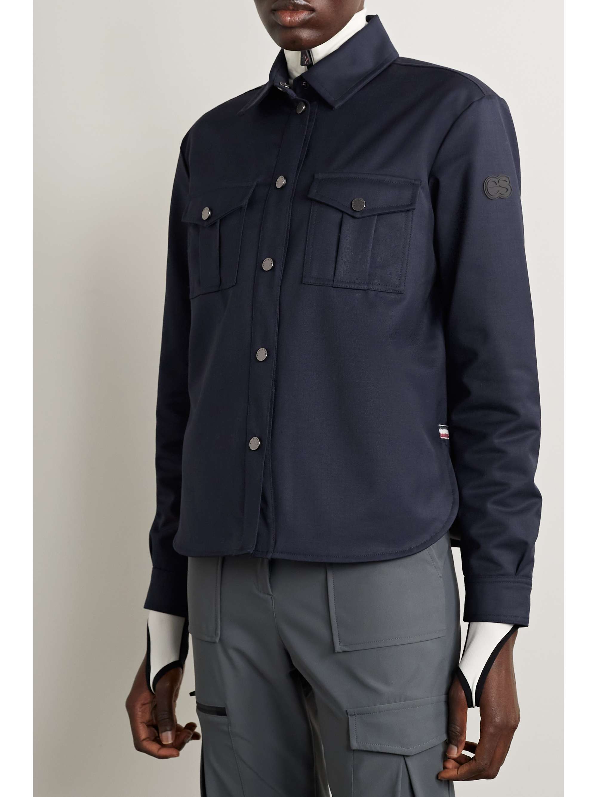 ERIN SNOW Sahara wool-blend twill jacket