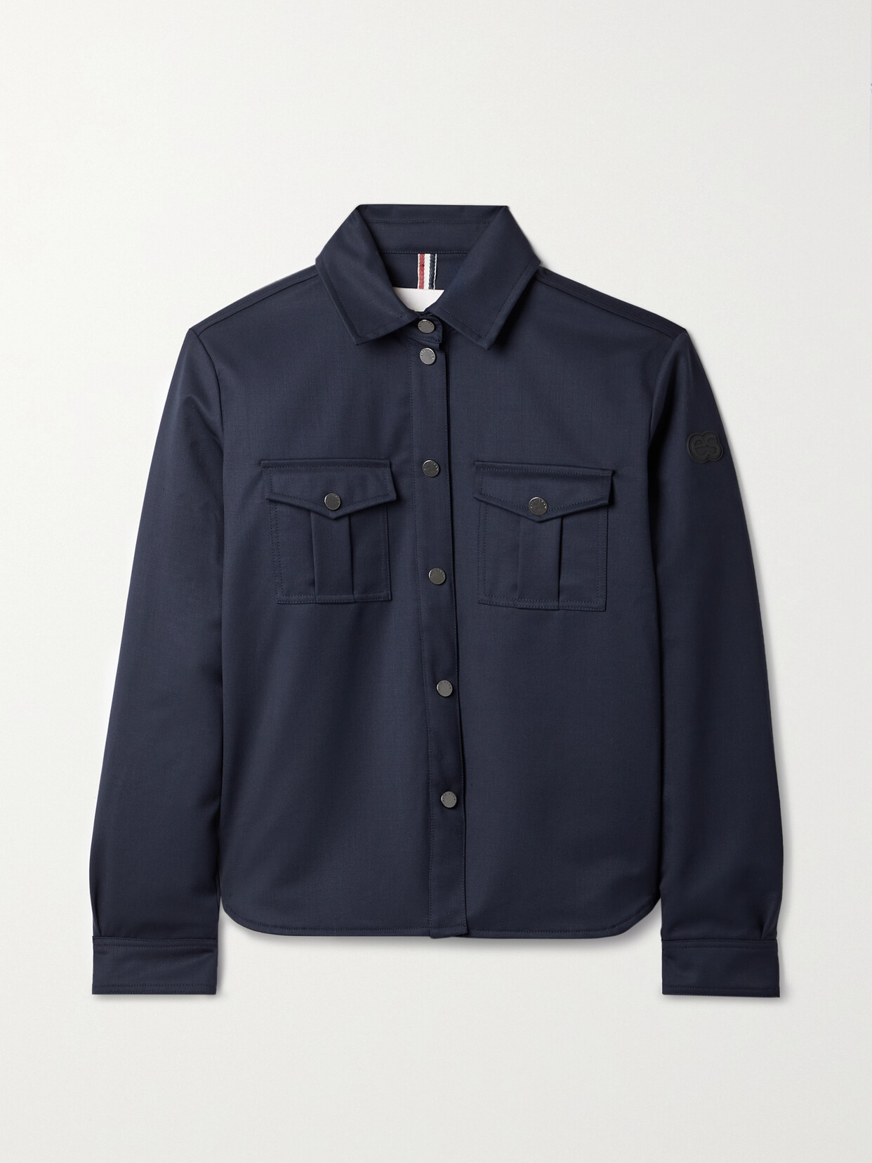 Erin Snow - Sahara Wool-blend Twill Jacket - Blue