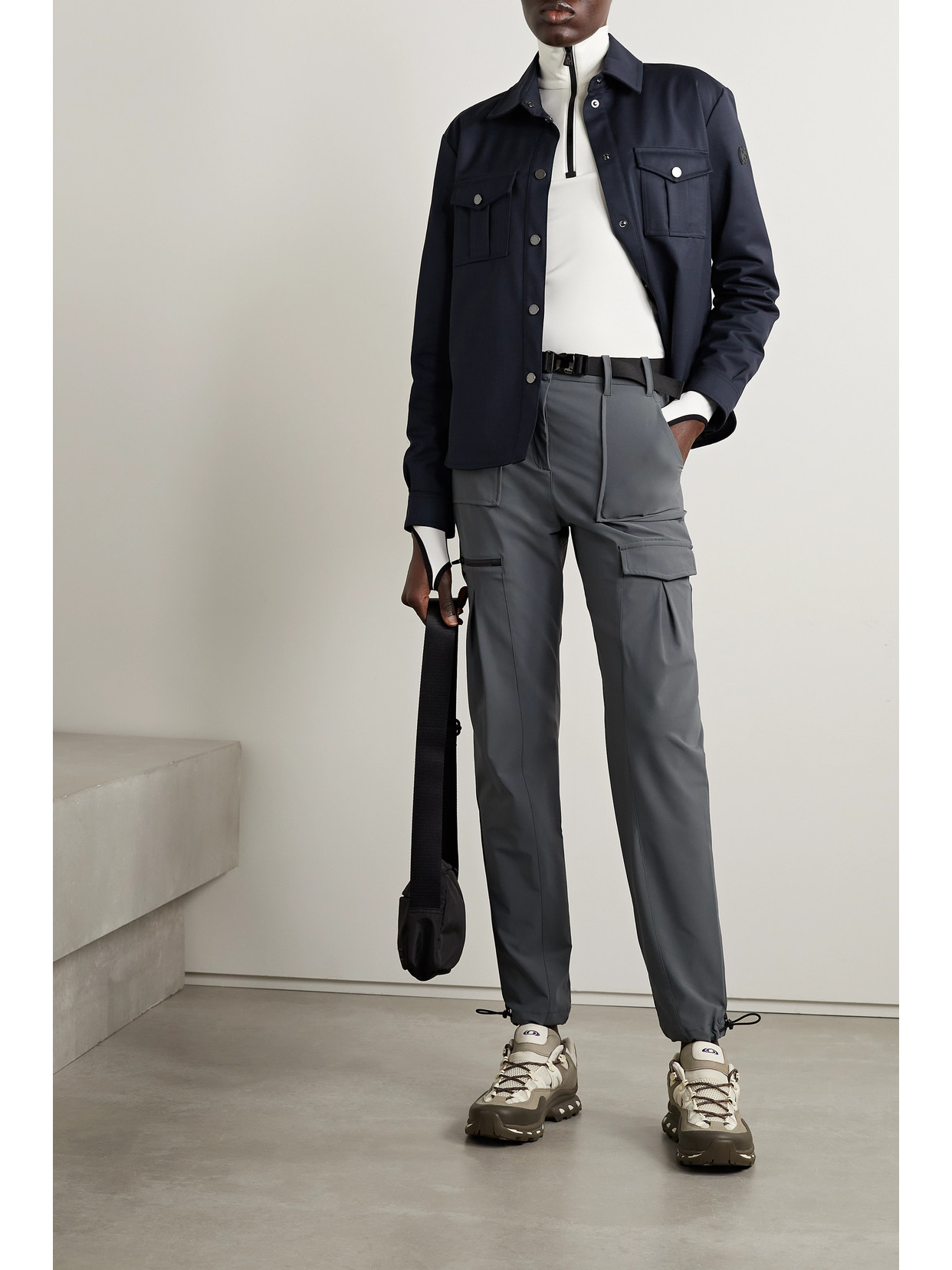 Sahara Wool-Blend Twill Jacket