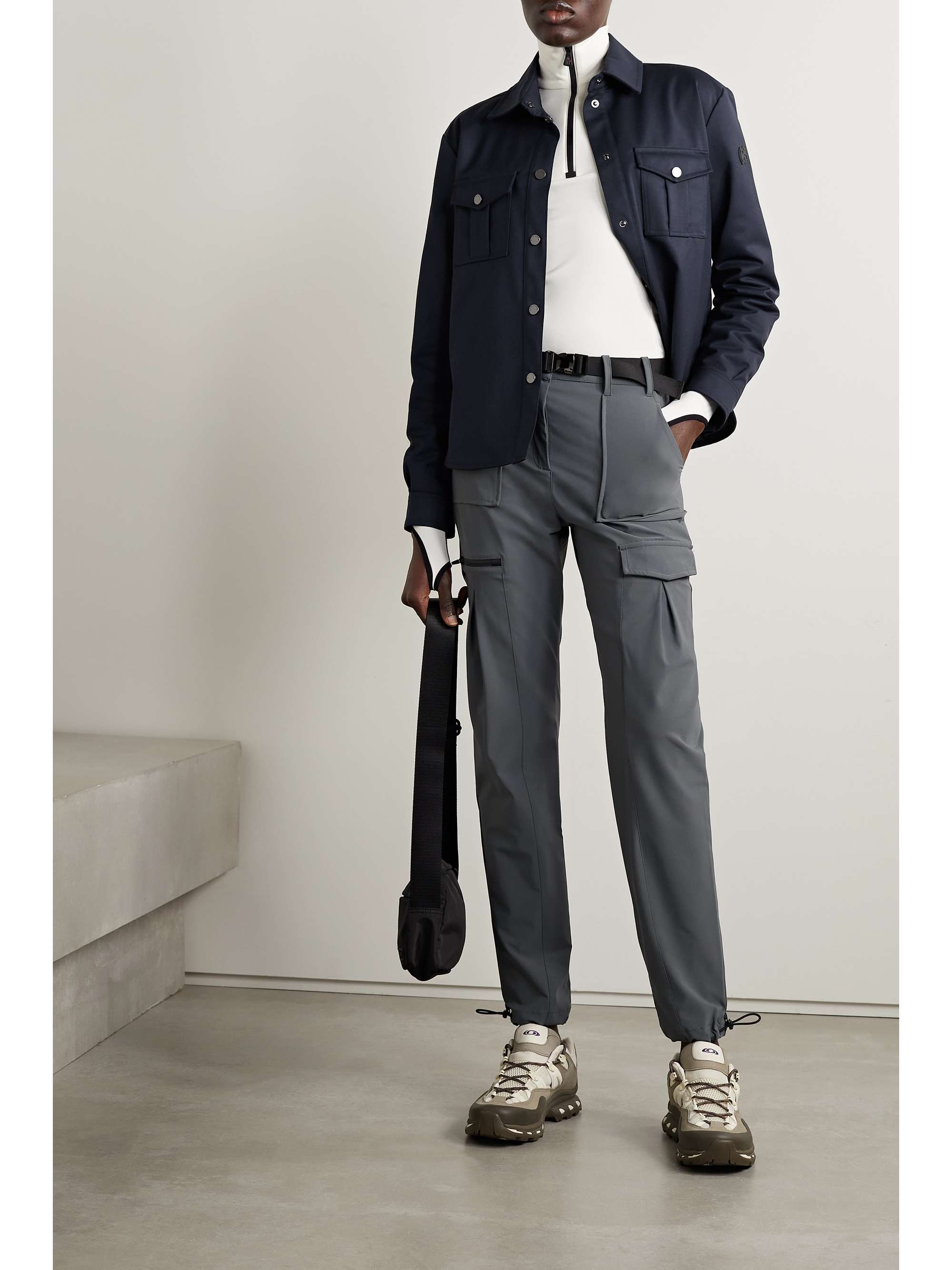 ERIN SNOW Sahara wool-blend twill jacket