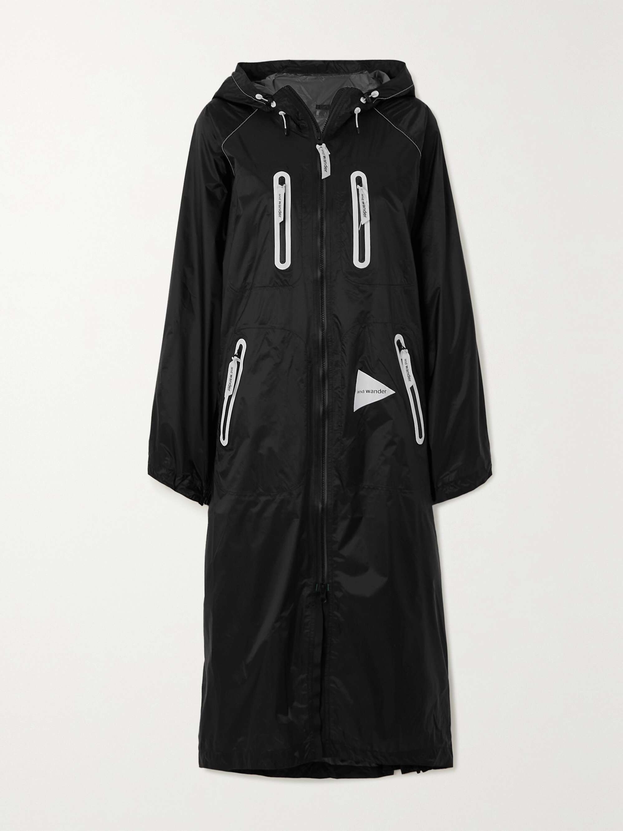 AND WANDER Fly Rain hooded Pertex® nylon jacket | NET-A-PORTER