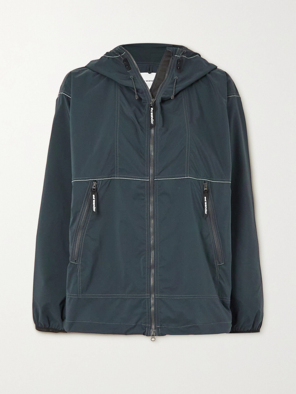 And Wander - Pertex® Quantum Air Hooded Jacket - Blue