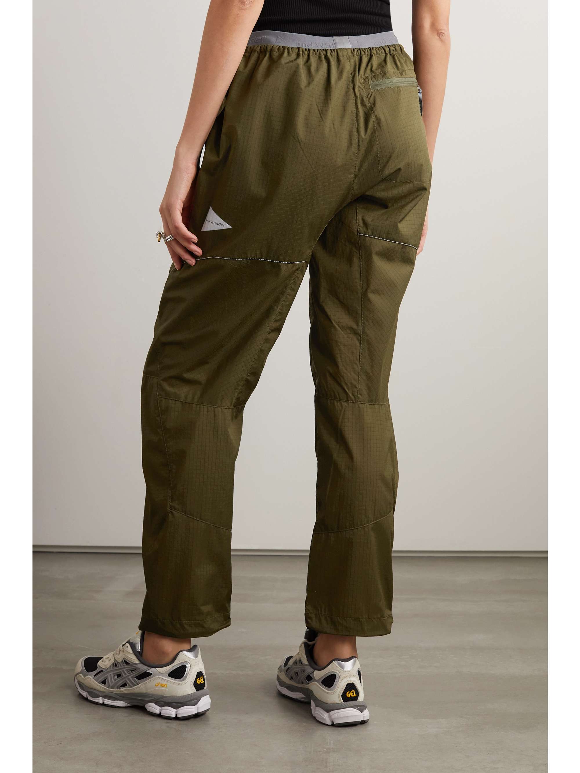 AND WANDER Ripstop pants